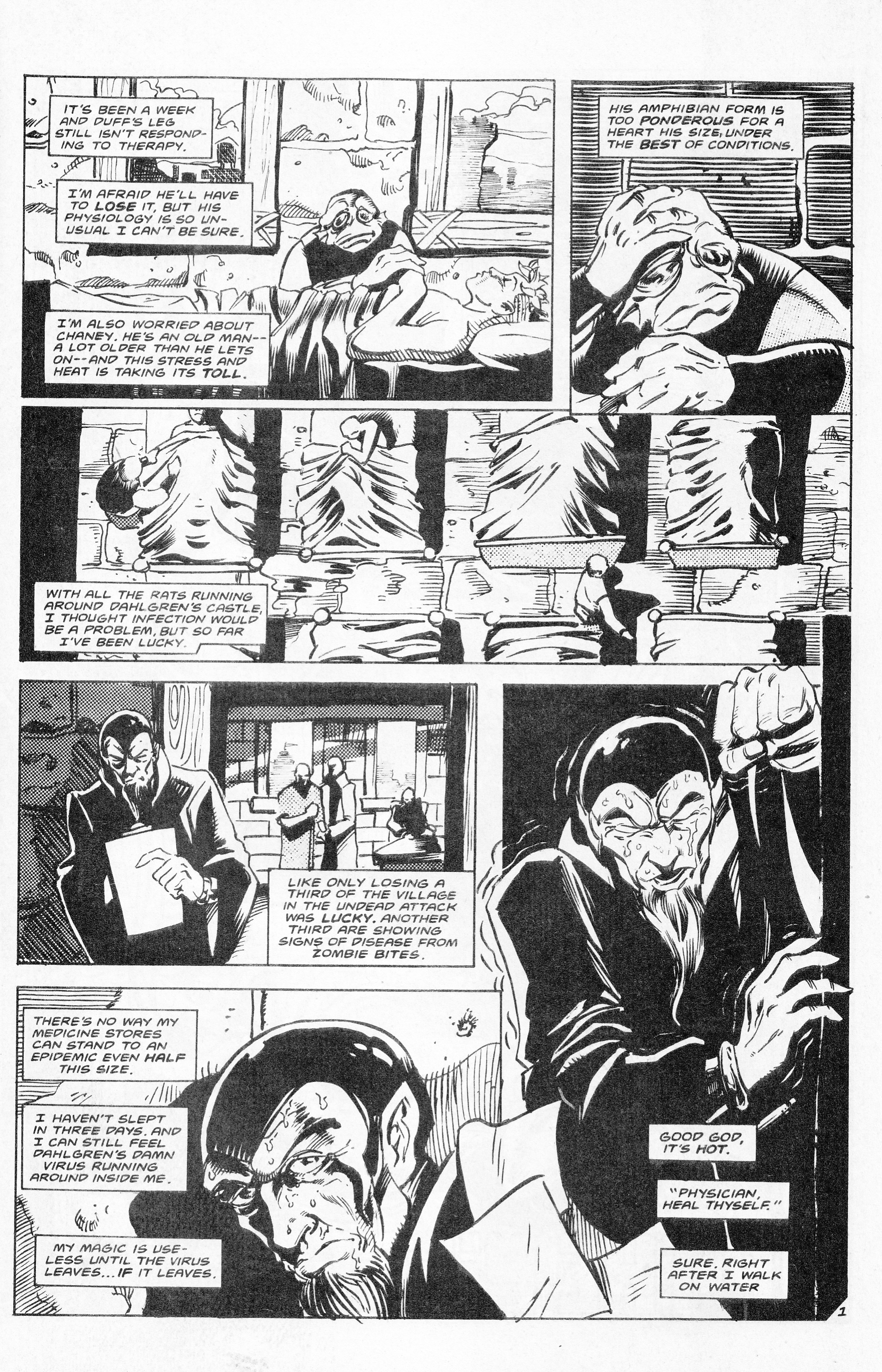 Read online Ex-Mutants: The Shattered Earth Chronicles comic -  Issue #13 - 3