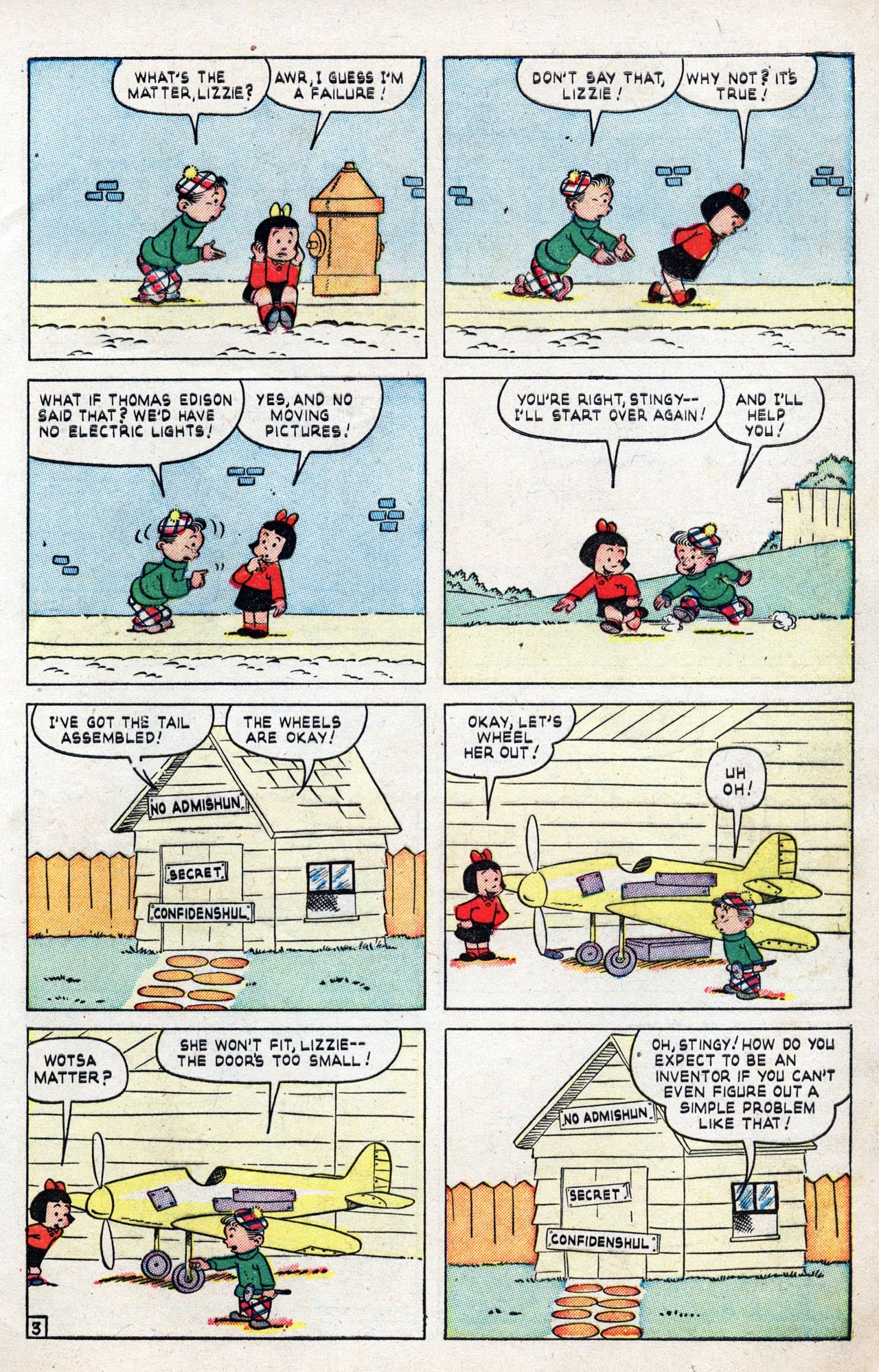Read online Little Lizzie (1949) comic -  Issue #5 - 5