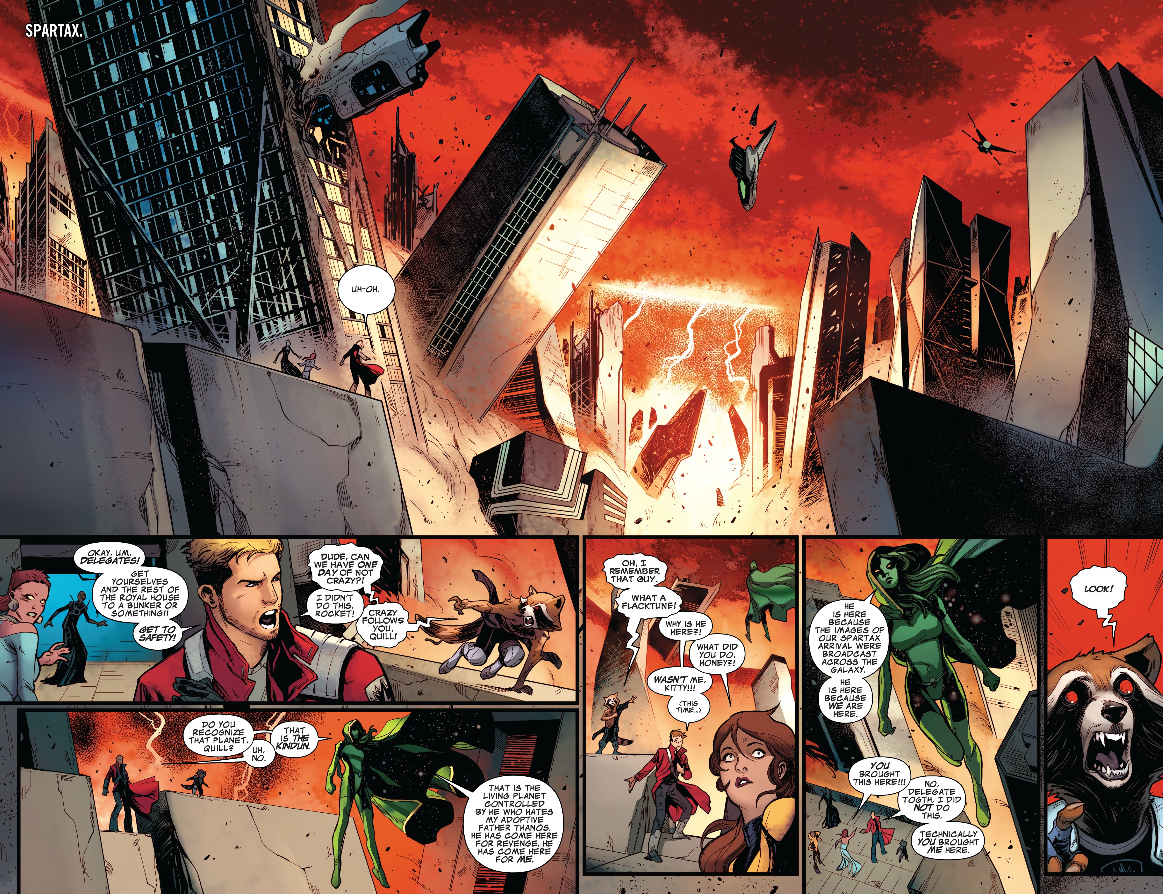 Read online Guardians Of The Galaxy by Brian Michael Bendis comic -  Issue # TPB 3 (Part 3) - 15