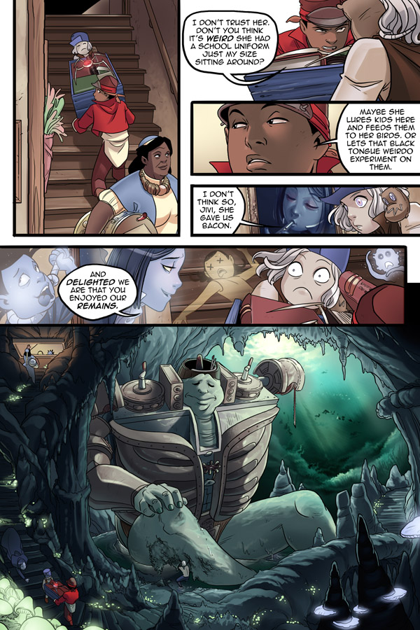 Read online Unsounded comic -  Issue #8 - 22