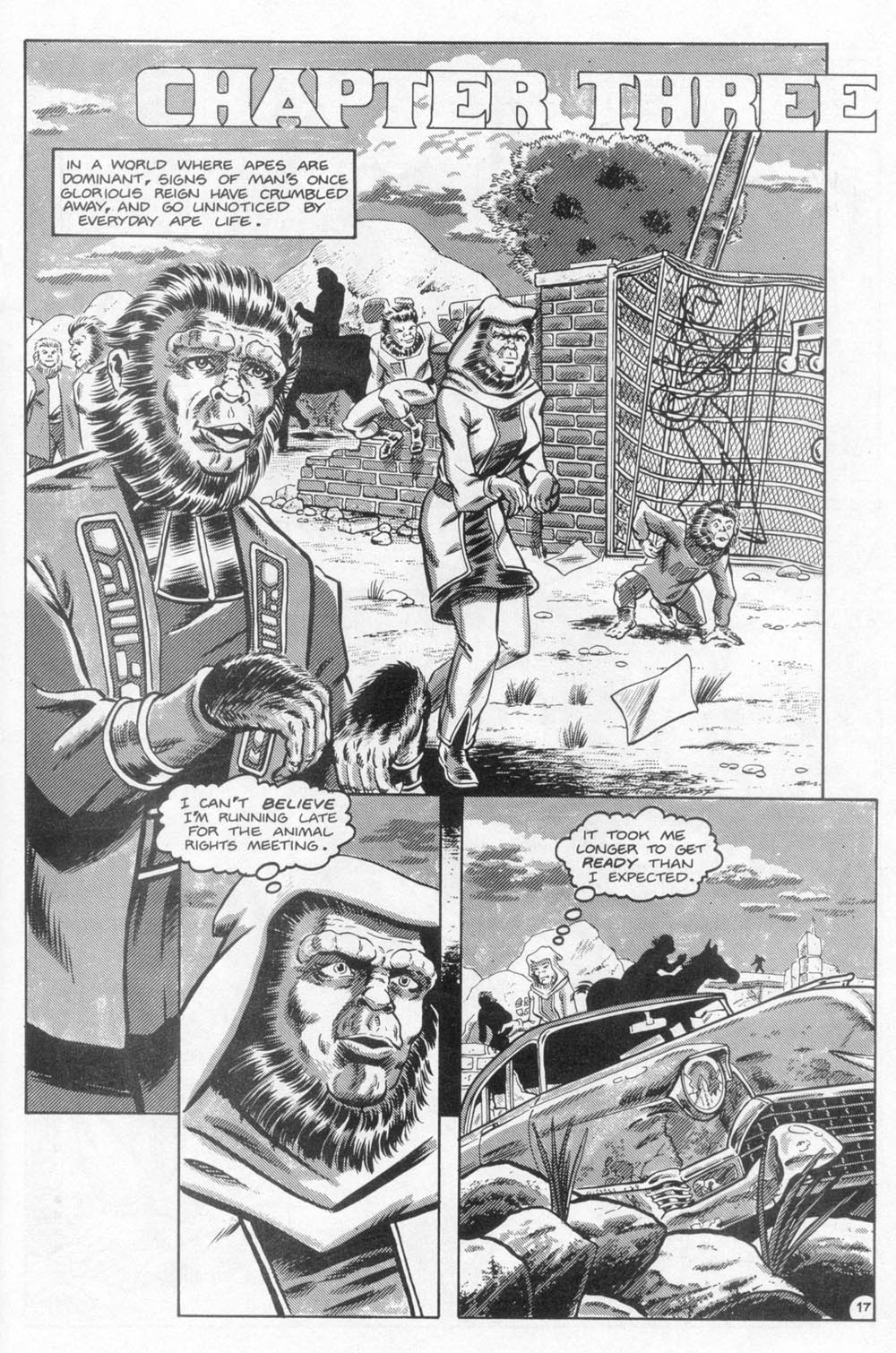 Read online Planet of the Apes: Blood of the Apes comic -  Issue #1 - 18