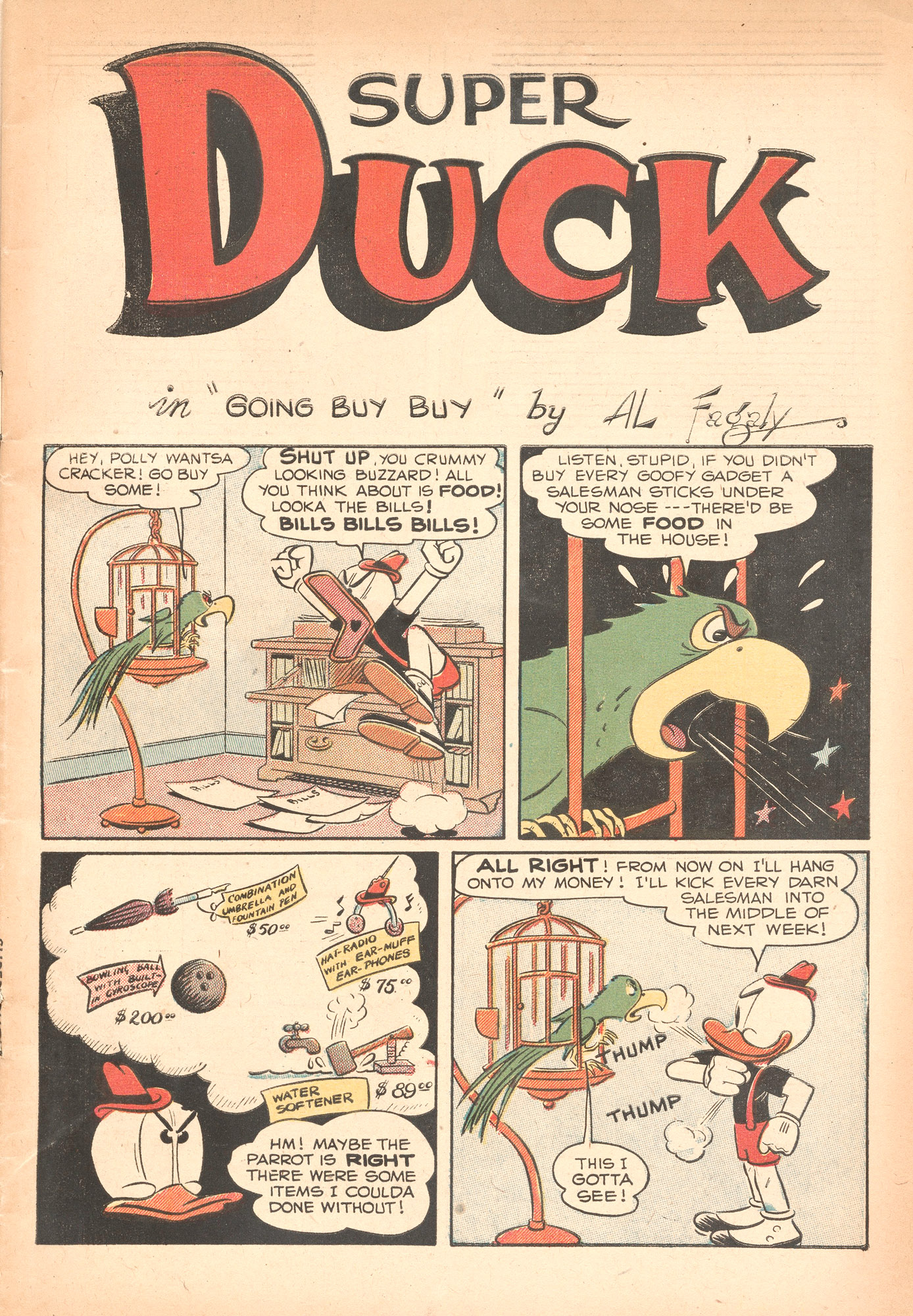 Read online Super Duck Comics comic -  Issue #29 - 3