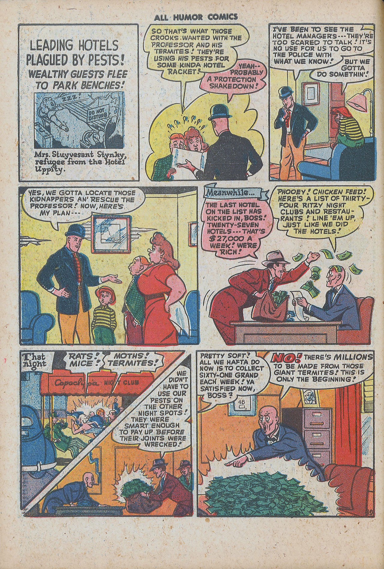 Read online All Humor Comics comic -  Issue #11 - 12