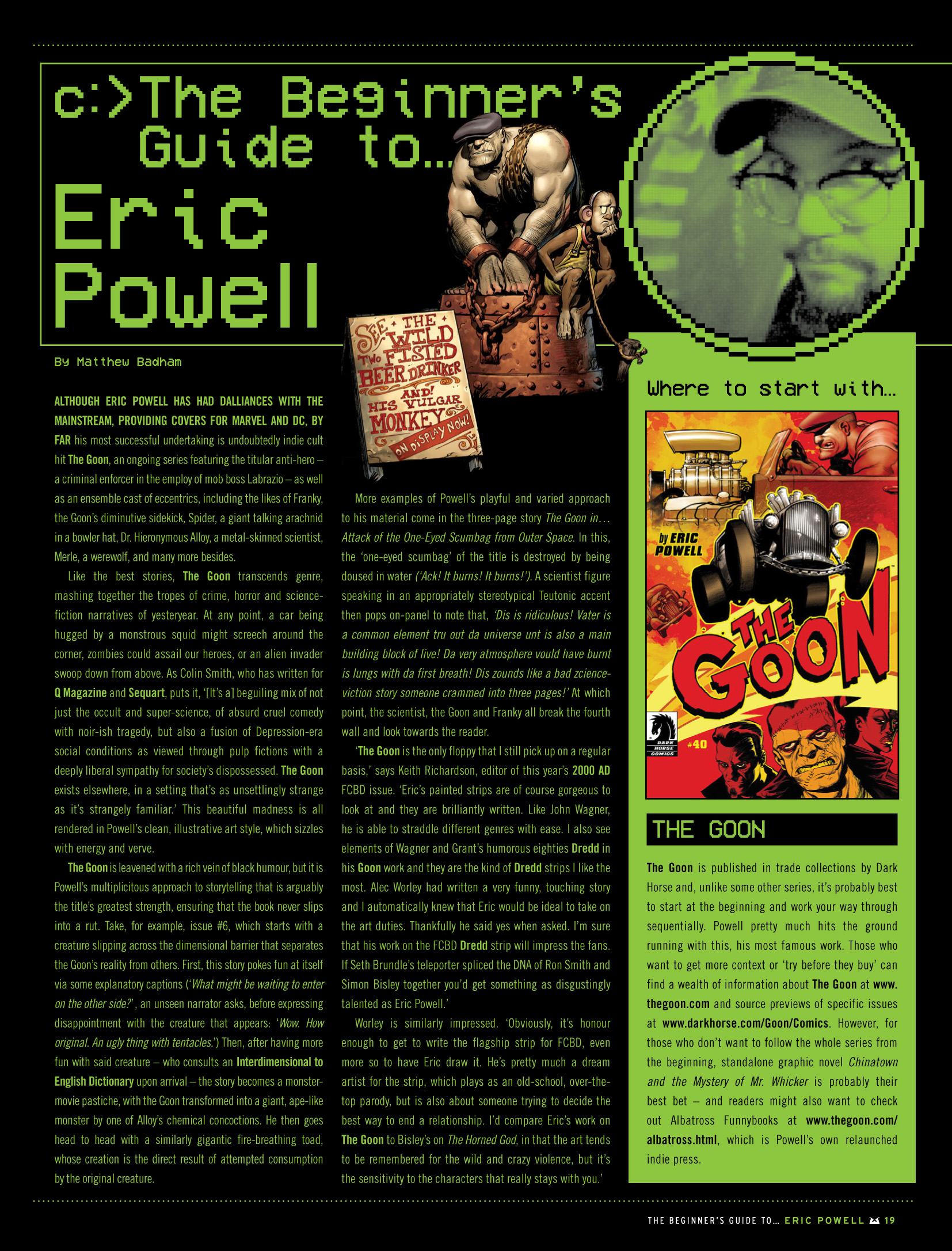 Read online Judge Dredd Megazine (Vol. 5) comic -  Issue #371 - 19