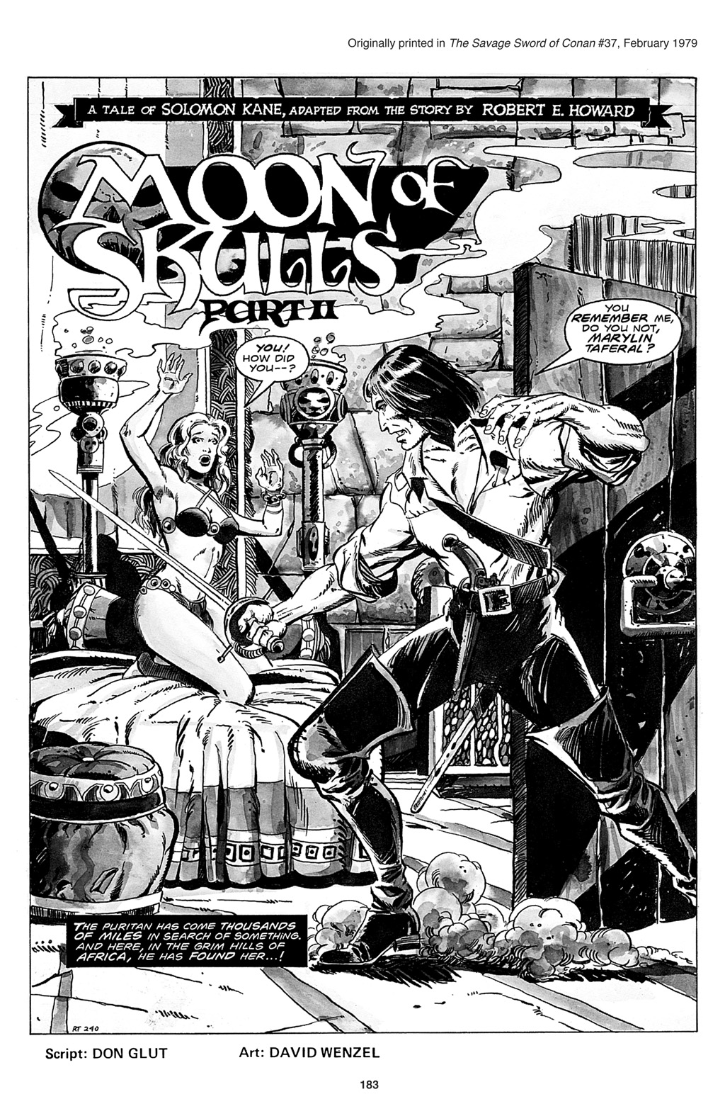Read online The Saga of Solomon Kane comic -  Issue # TPB - 183