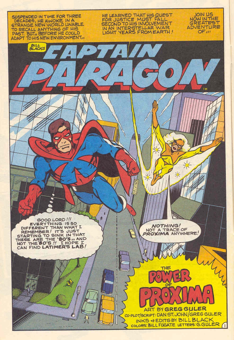Read online Captain Paragon (1983) comic -  Issue #1 - 10