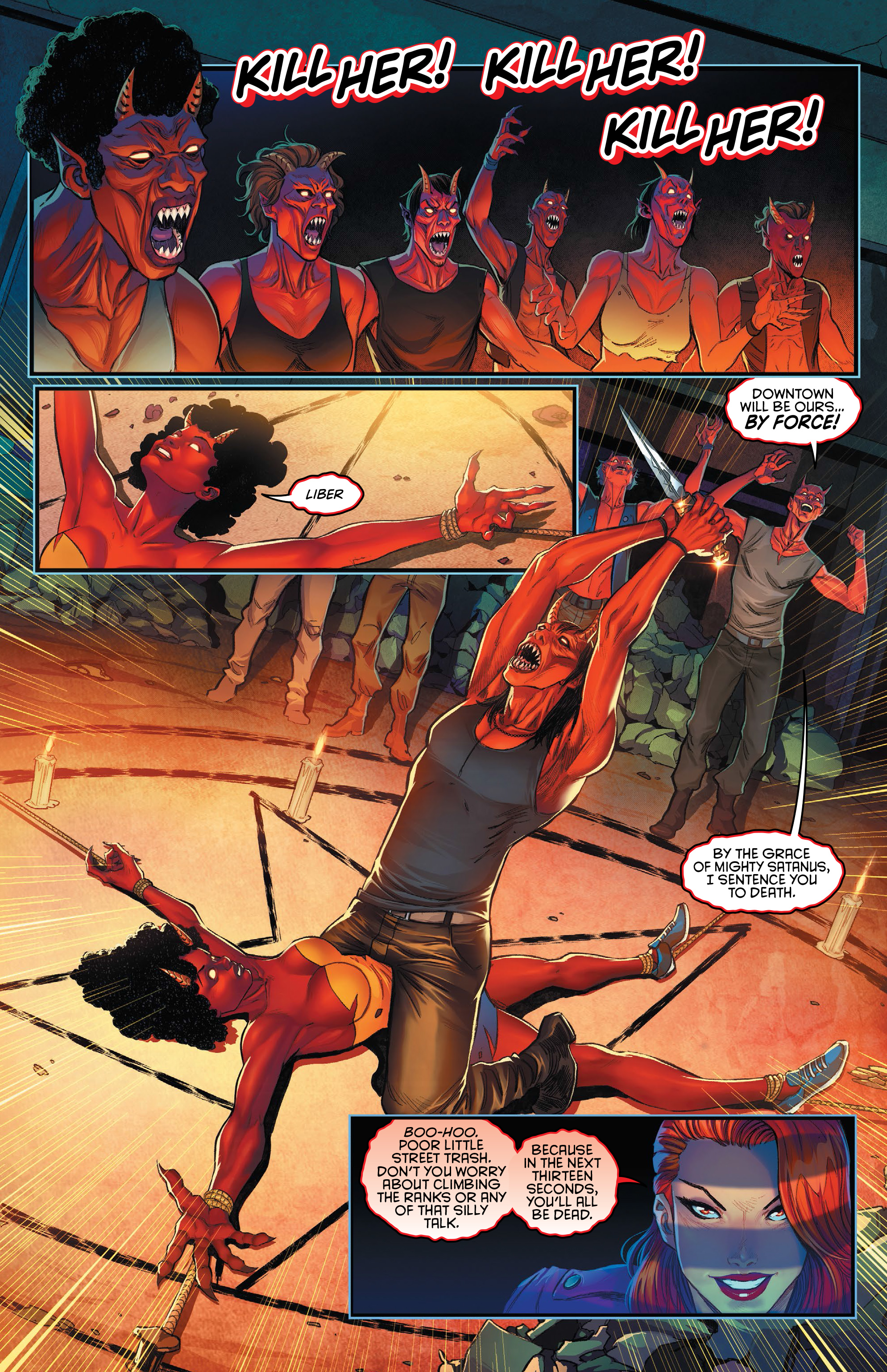 Read online Lady Satanus: Sinister Urge comic -  Issue # TPB - 11