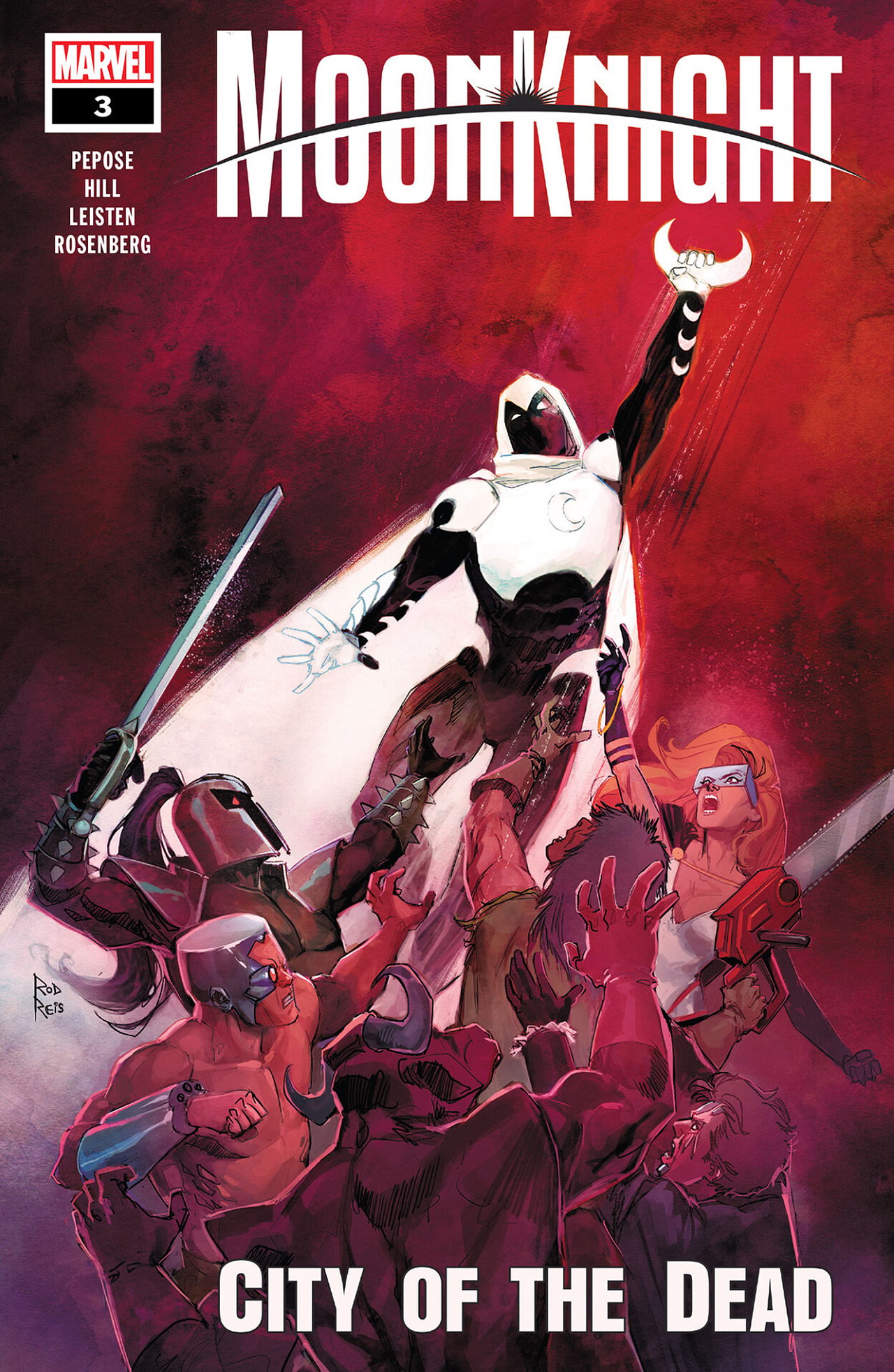 Read online Moon Knight: City of the Dead comic -  Issue #3 - 1