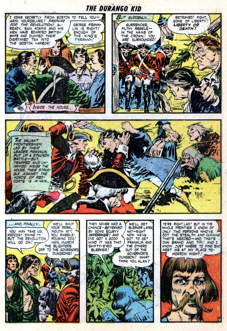 Read online Charles Starrett as The Durango Kid comic -  Issue #7 - 20