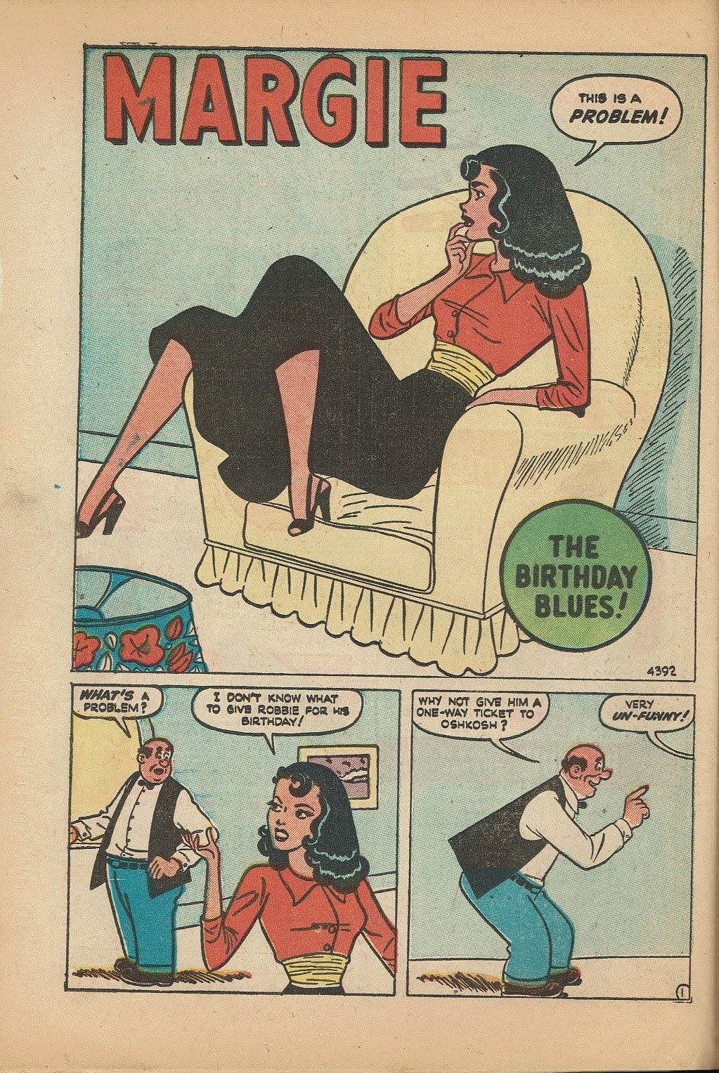 Read online Junior Miss (1947) comic -  Issue #38 - 38