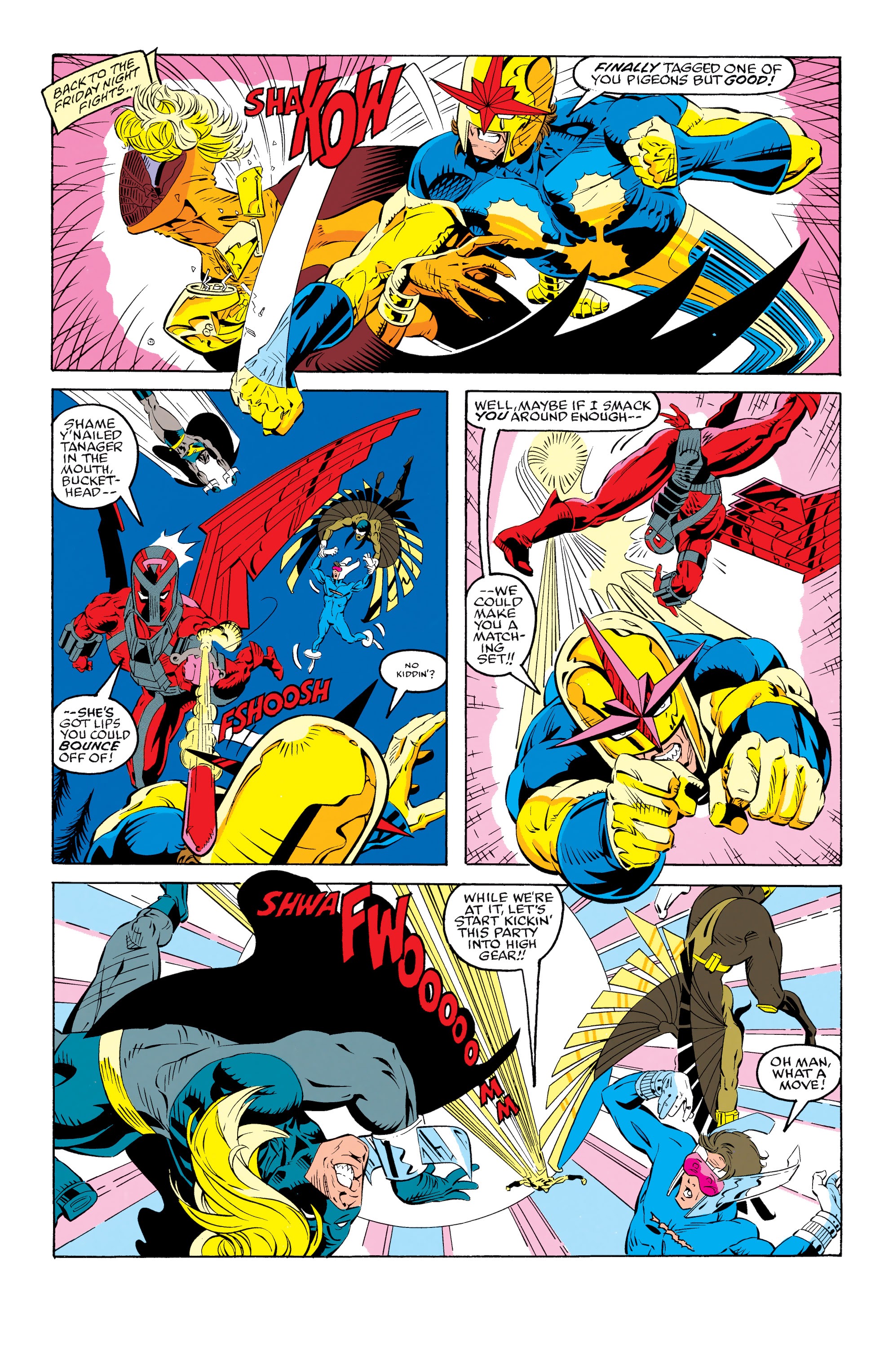 Read online The New Warriors comic -  Issue #35 - 18