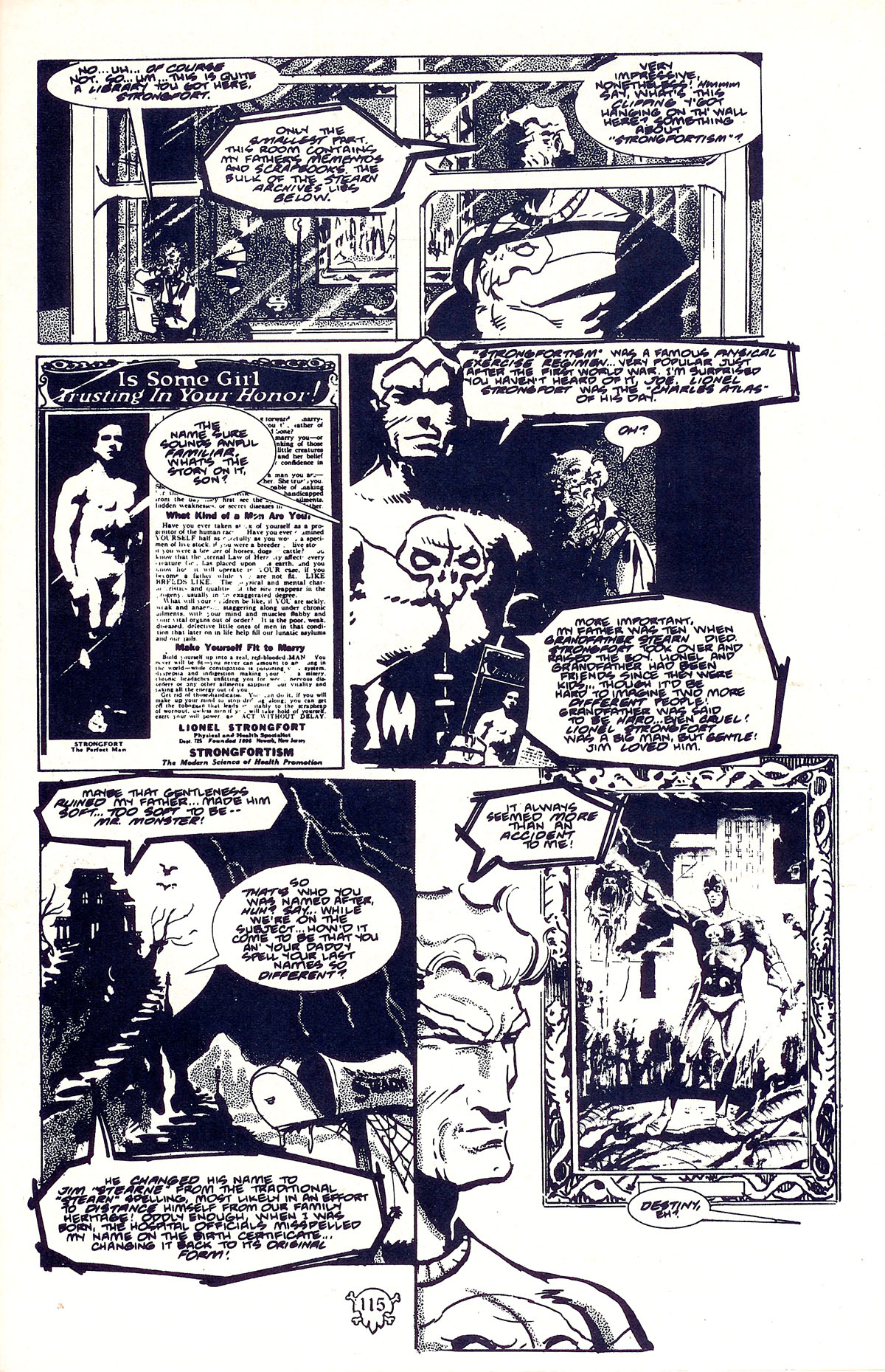 Read online Doc Stearn...Mr. Monster (1988) comic -  Issue #6 - 7