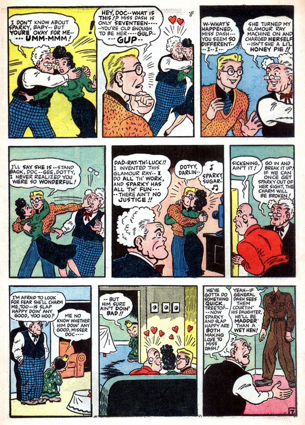 Read online Sparky Watts comic -  Issue #1 - 9