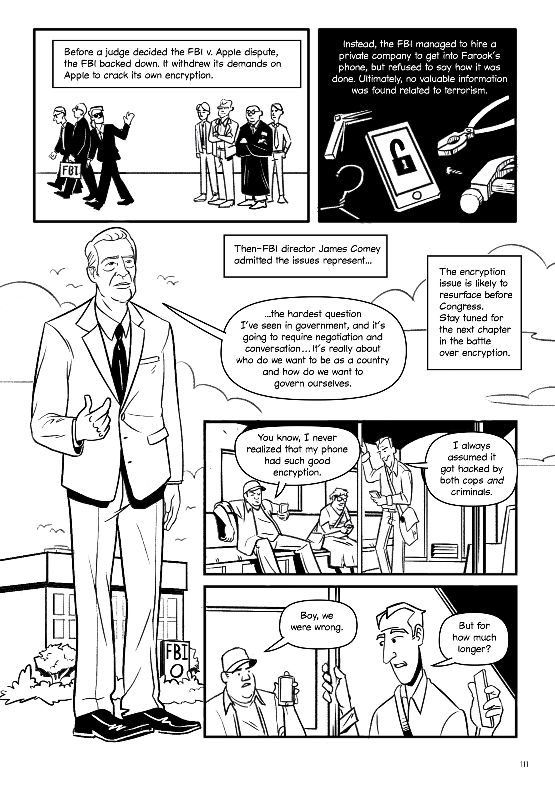 Read online The Machine Never Blinks: A Graphic History of Spying and Surveillance comic -  Issue # TPB - 121