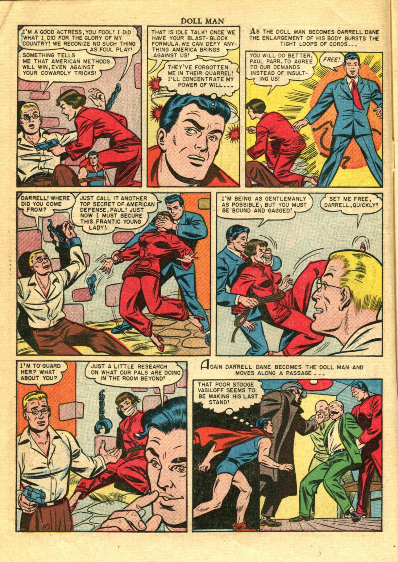 Read online Doll Man comic -  Issue #32 - 12