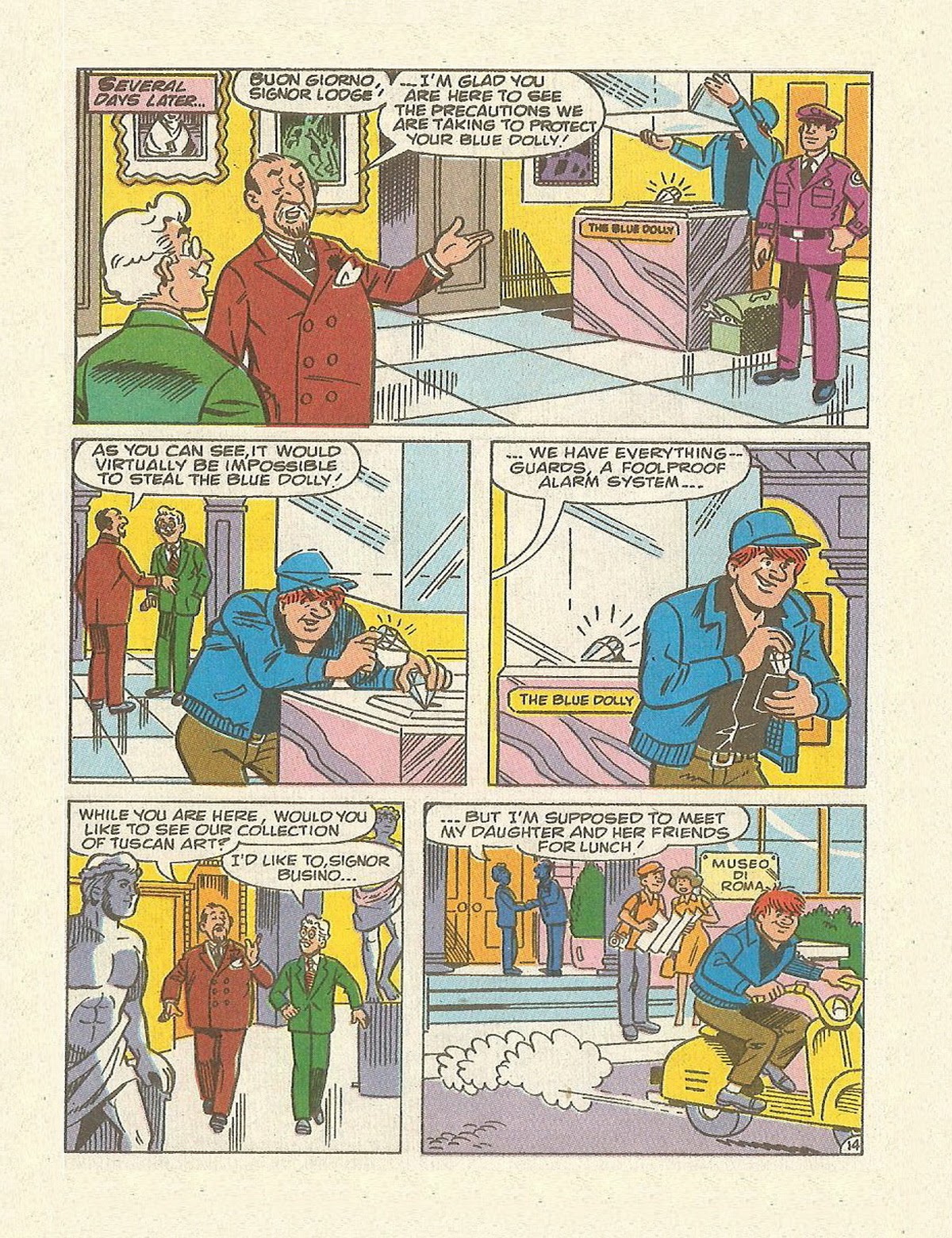 Read online Archie's Double Digest Magazine comic -  Issue #72 - 143