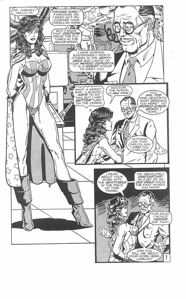 Read online Femforce: Time Storm comic -  Issue # Full - 11