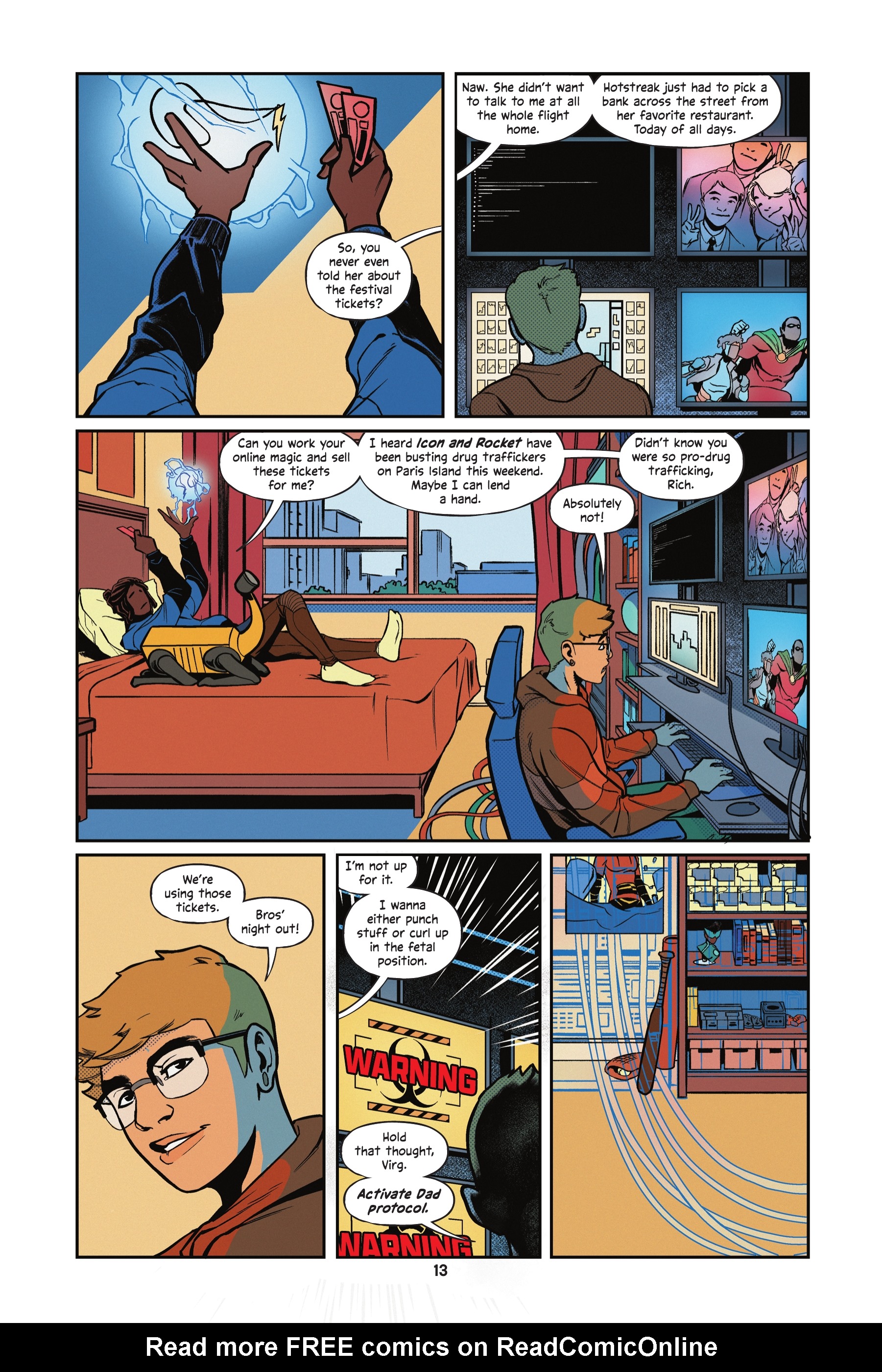 Read online Static: Up All Night comic -  Issue # TPB (Part 1) - 13