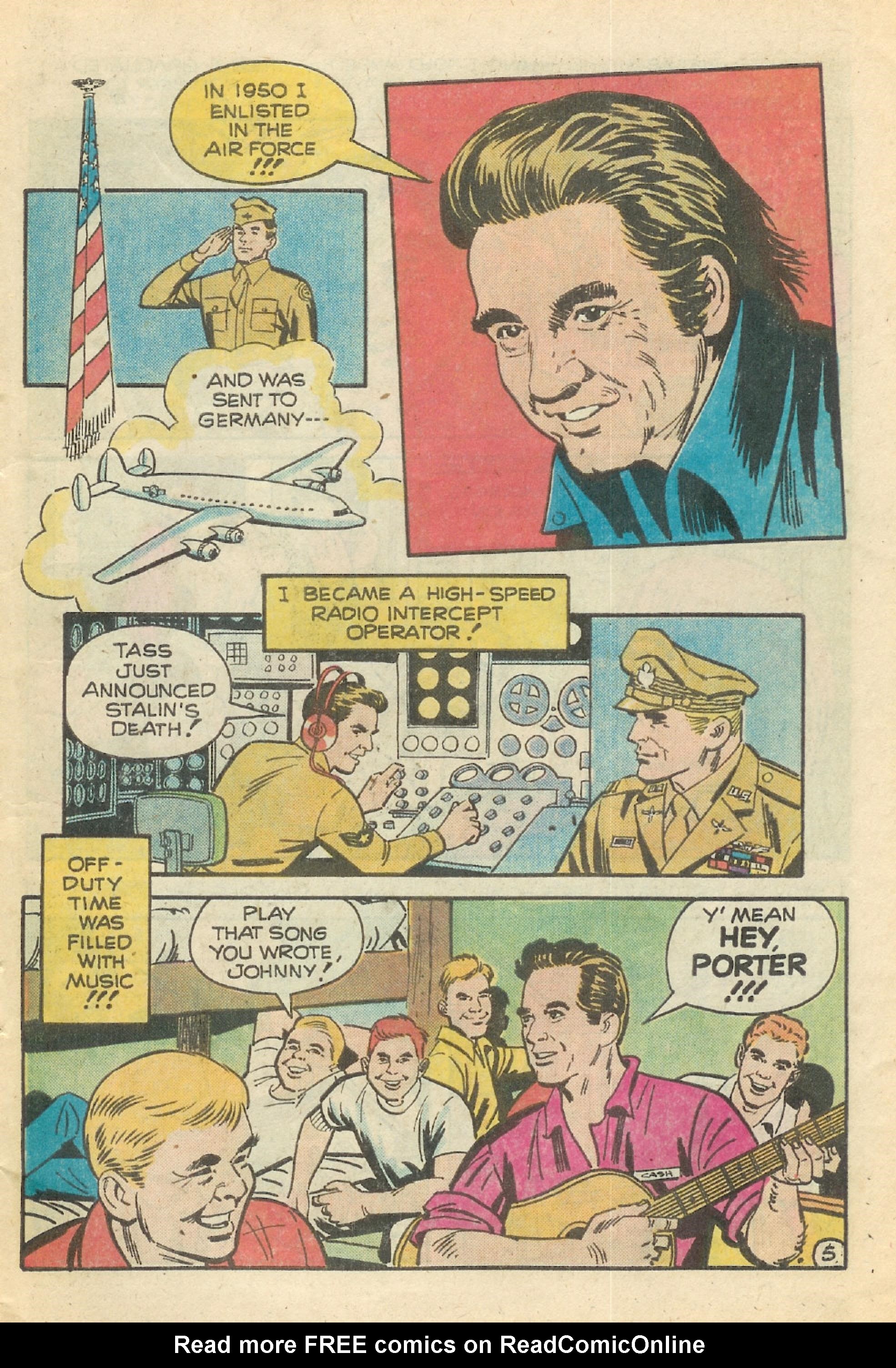 Read online Hello, I'm Johnny Cash comic -  Issue # Full - 7