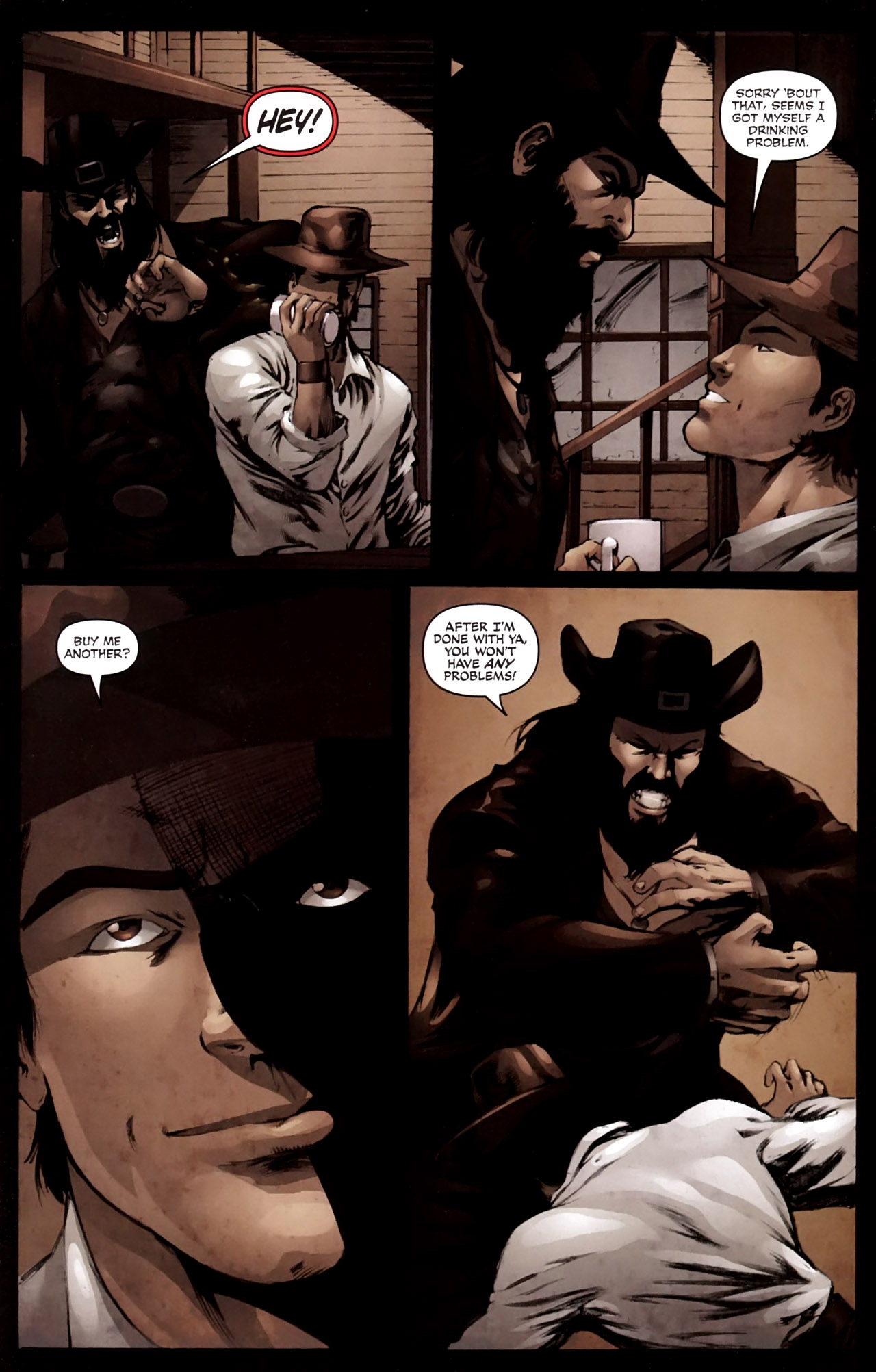 Read online The Man with No Name comic -  Issue #8 - 10