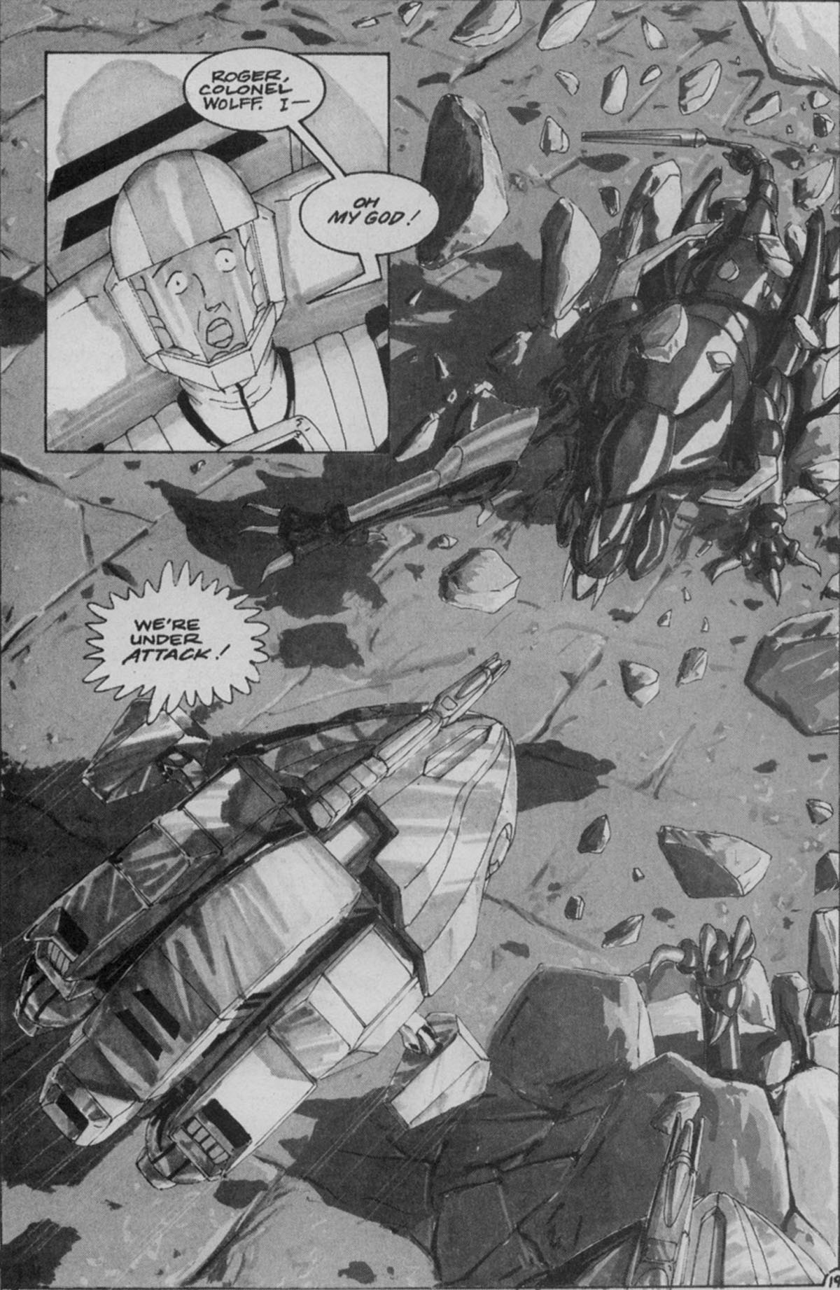 Read online Robotech II: The Sentinels - The Marriage of Rick Hunter and Lisa Hayes comic -  Issue # TPB 3 - 103
