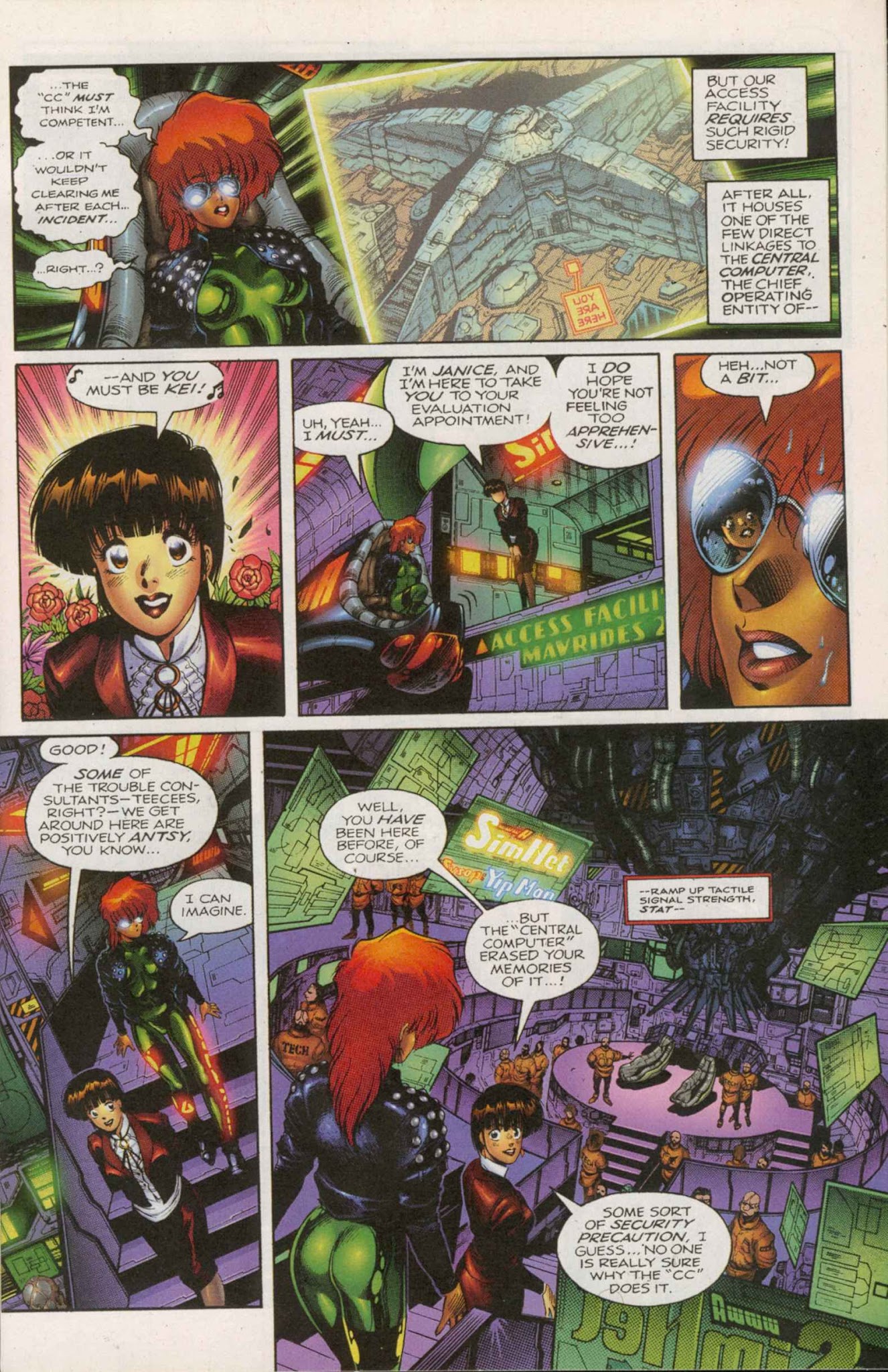Read online The Dirty Pair: Sim Hell Remastered comic -  Issue #1 - 12