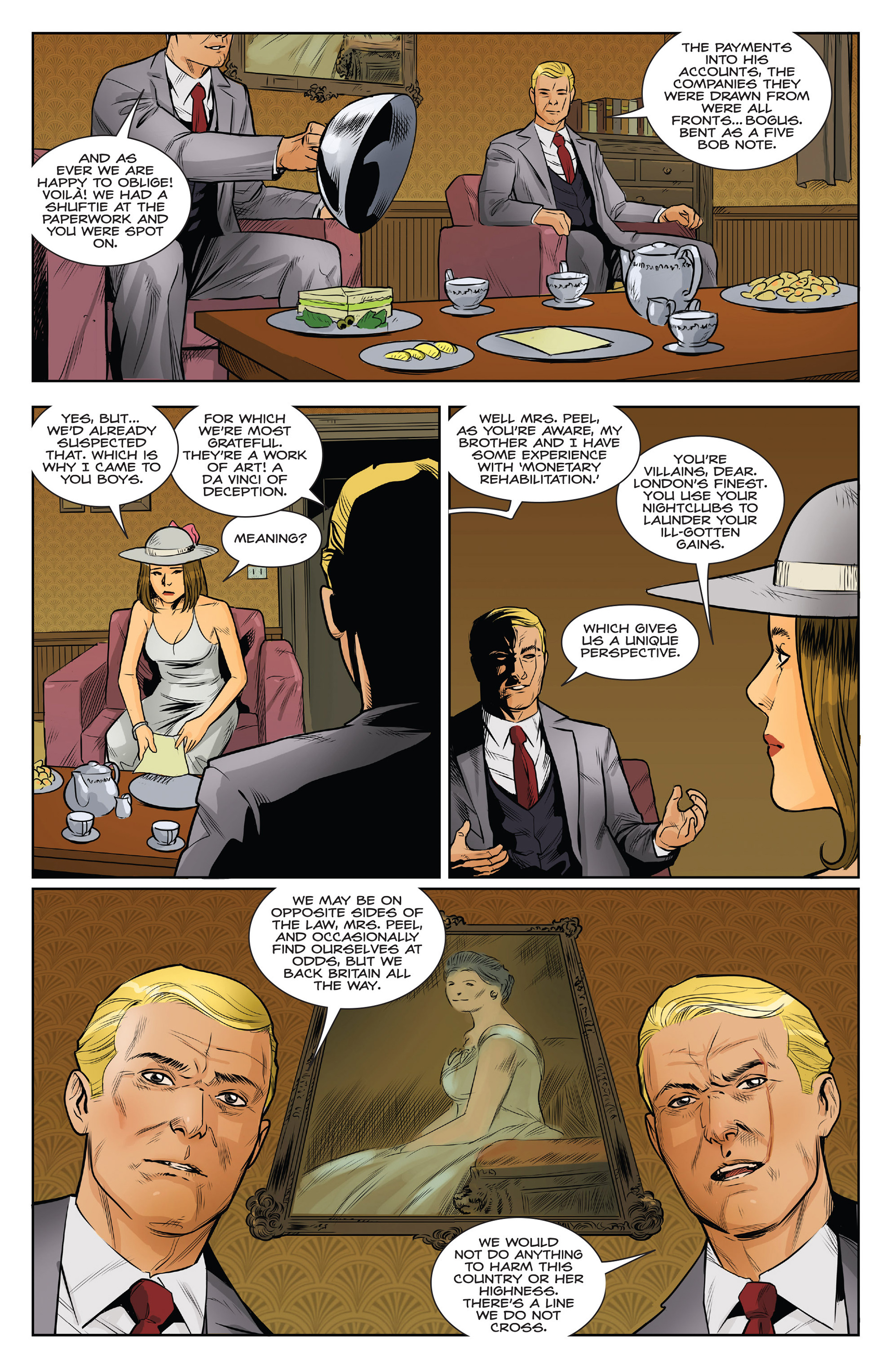 Read online Steed and Mrs. Peel: We're Needed comic -  Issue #2 - 4