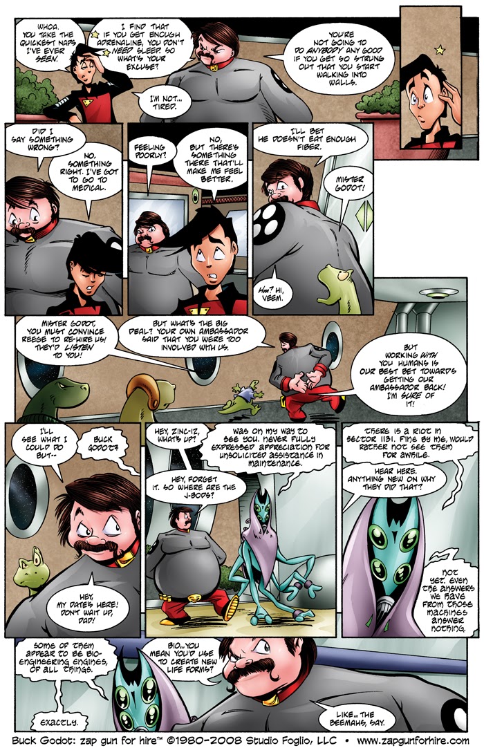 Read online Buck Godot - Zap Gun For Hire comic -  Issue #6 - 19