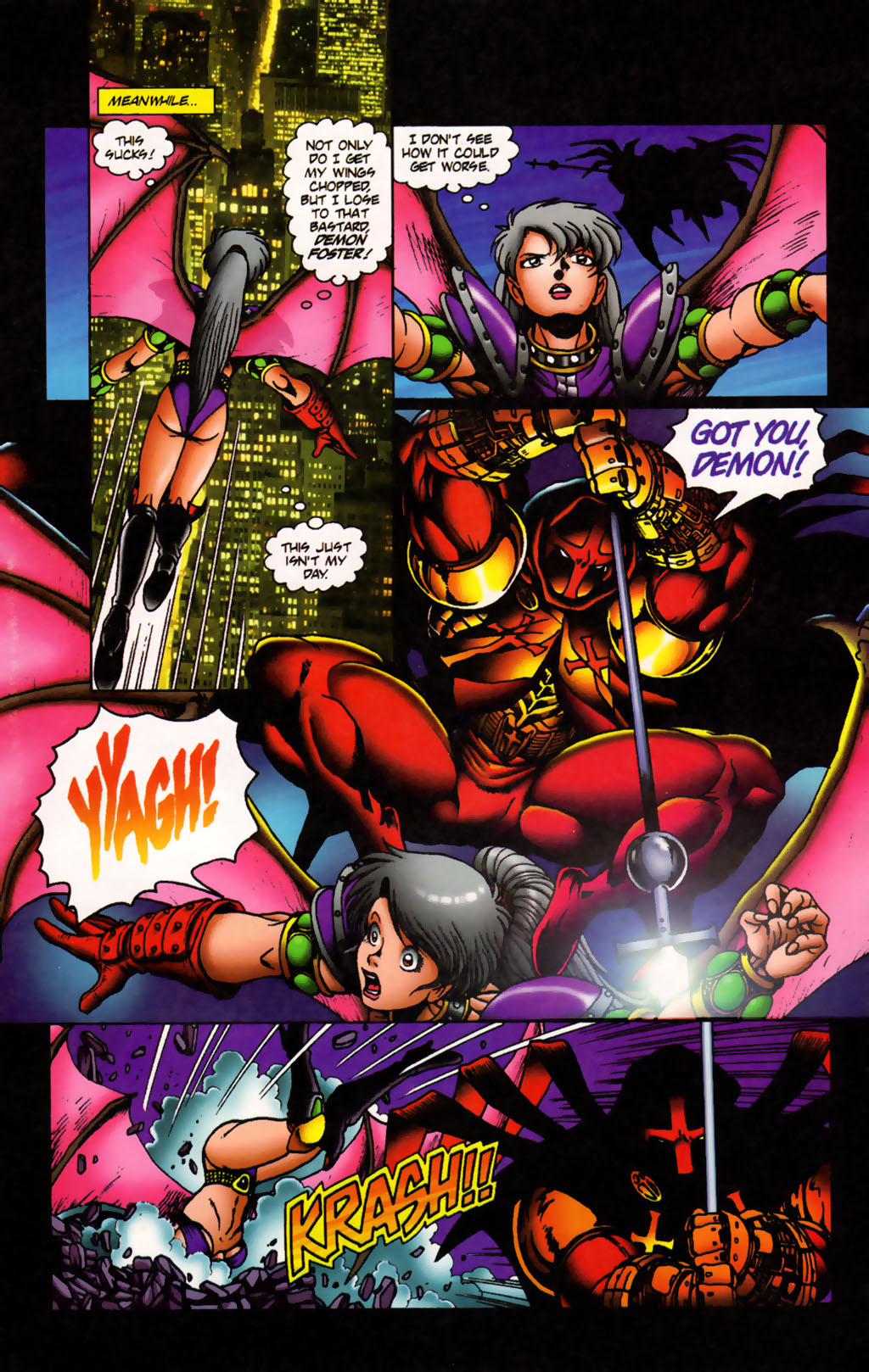 Read online Warrior Nun Areala (1994) comic -  Issue #3 - 10