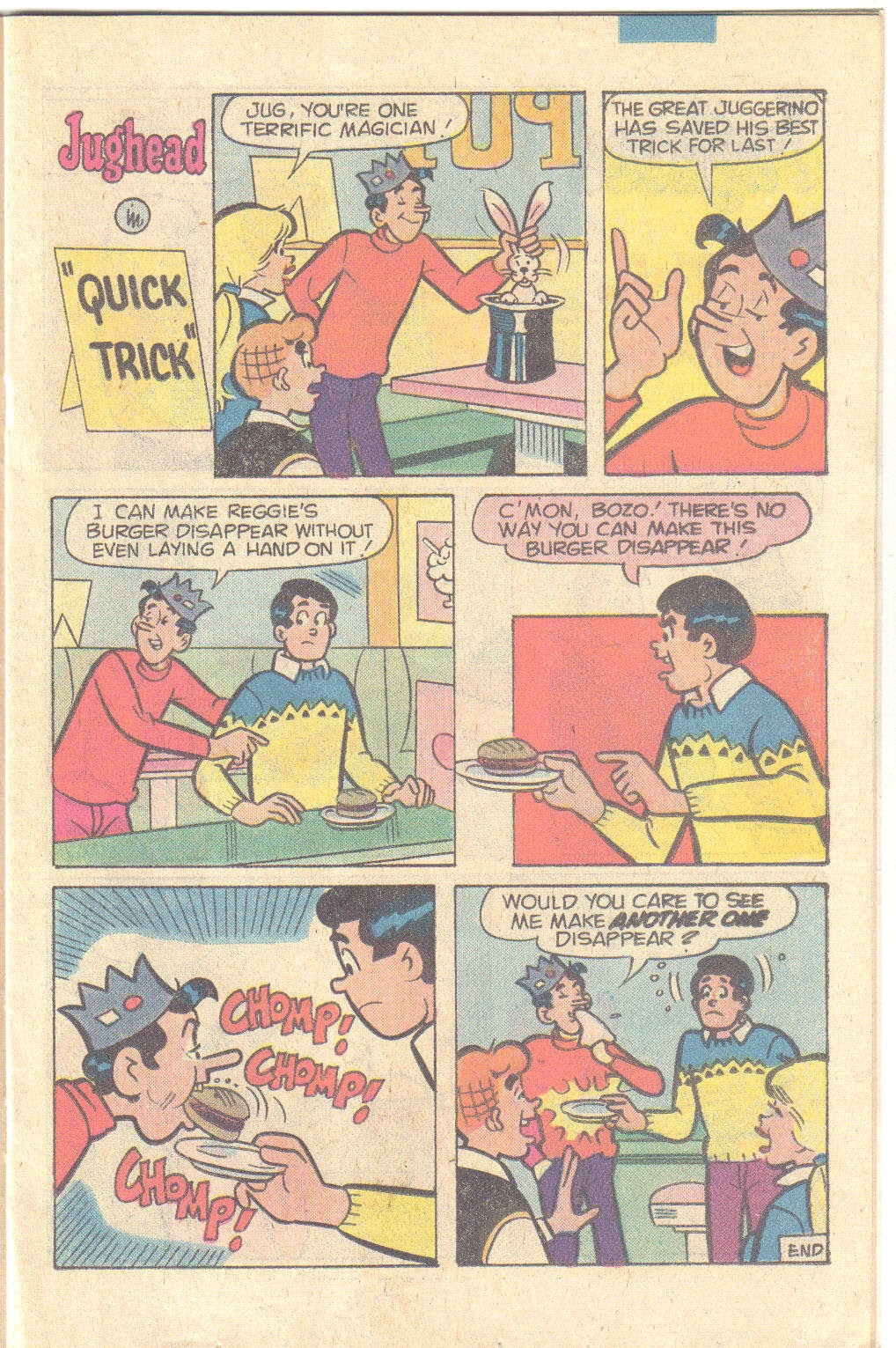 Read online Jughead's Jokes comic -  Issue #73 - 15