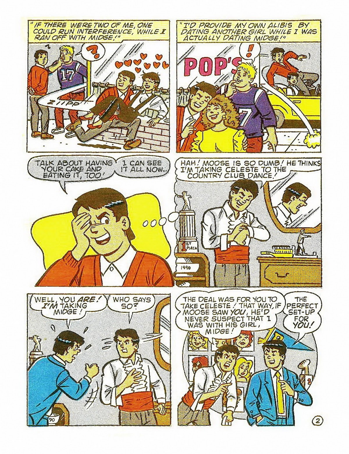Read online Archie's Double Digest Magazine comic -  Issue #56 - 254
