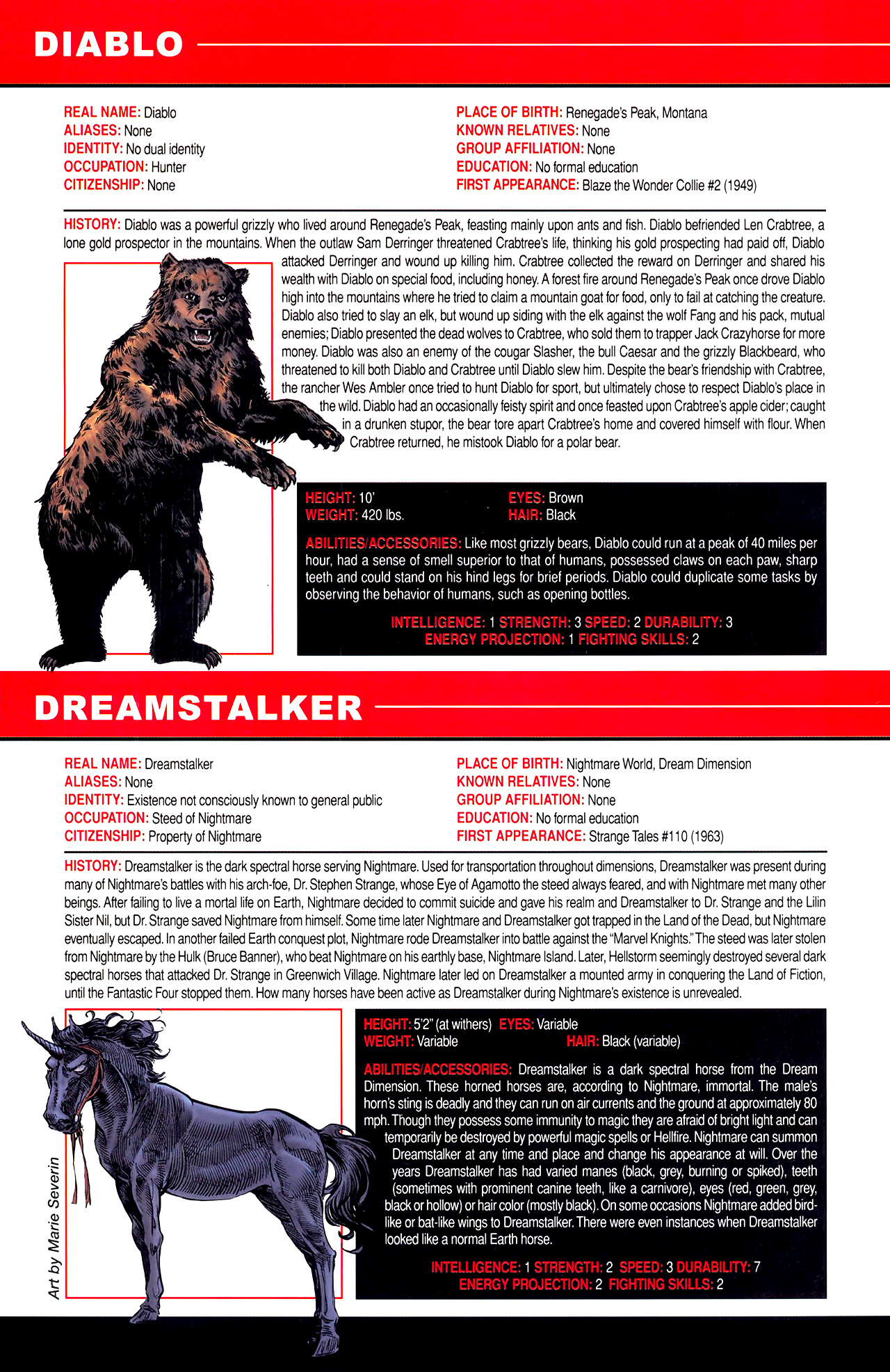 Read online Marvel Pets Handbook comic -  Issue # Full - 32