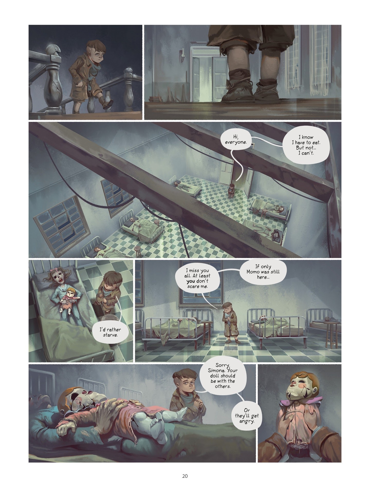 Read online Empty Eyes comic -  Issue # TPB - 20