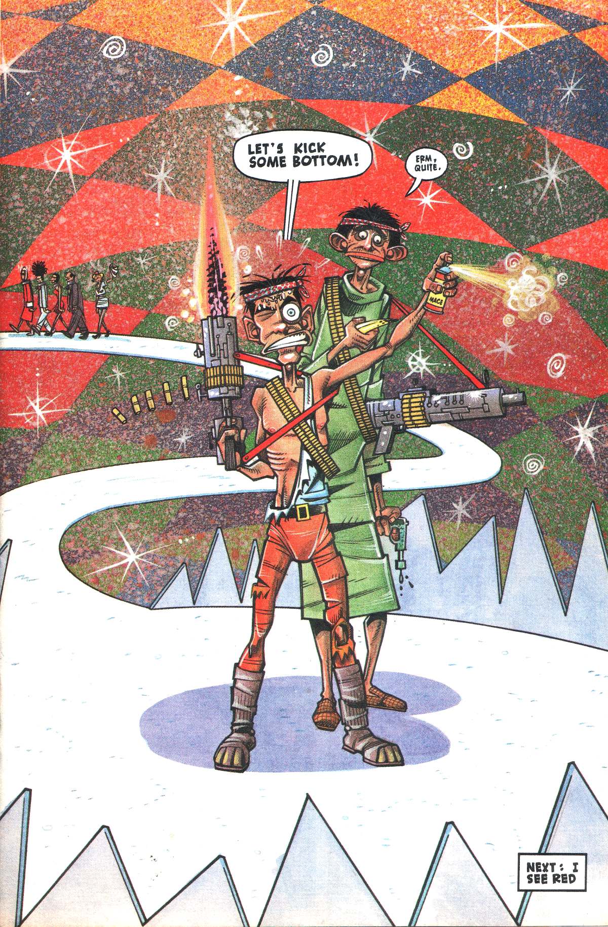 Read online Judge Dredd: The Megazine comic -  Issue #18 - 17