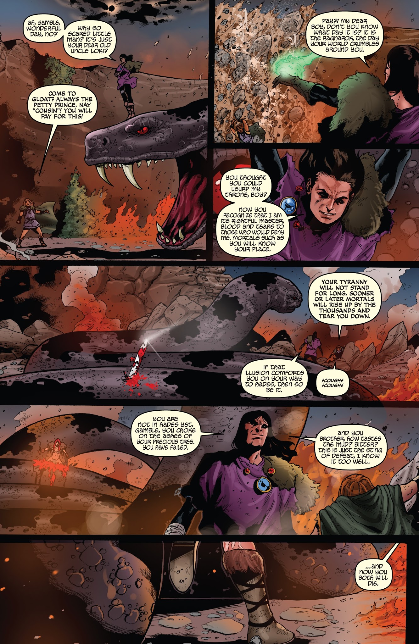 Read online Red Sonja: Revenge of the Gods comic -  Issue #5 - 13