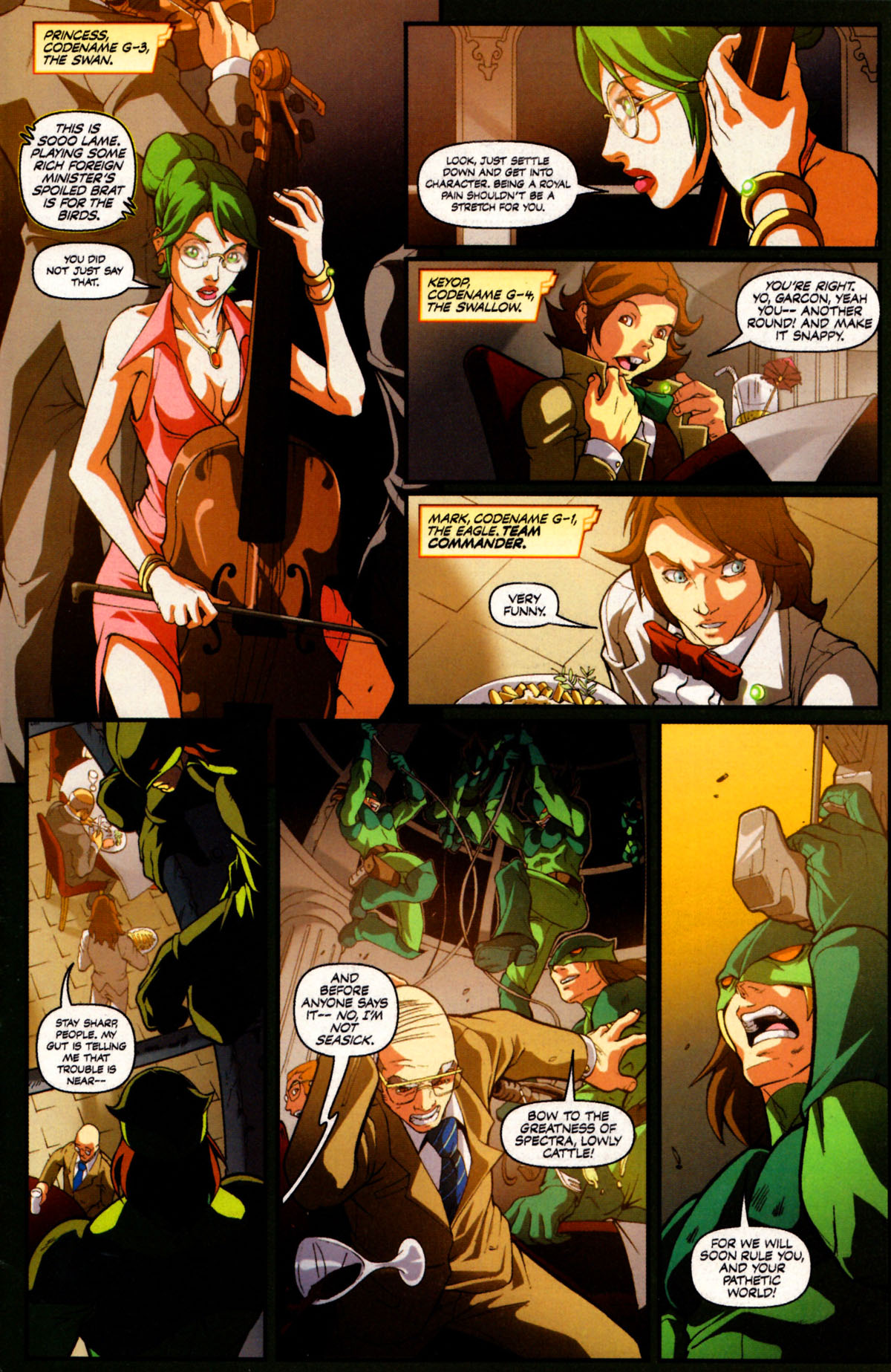 Read online Battle of the Planets/ThunderCats comic -  Issue # Full - 5