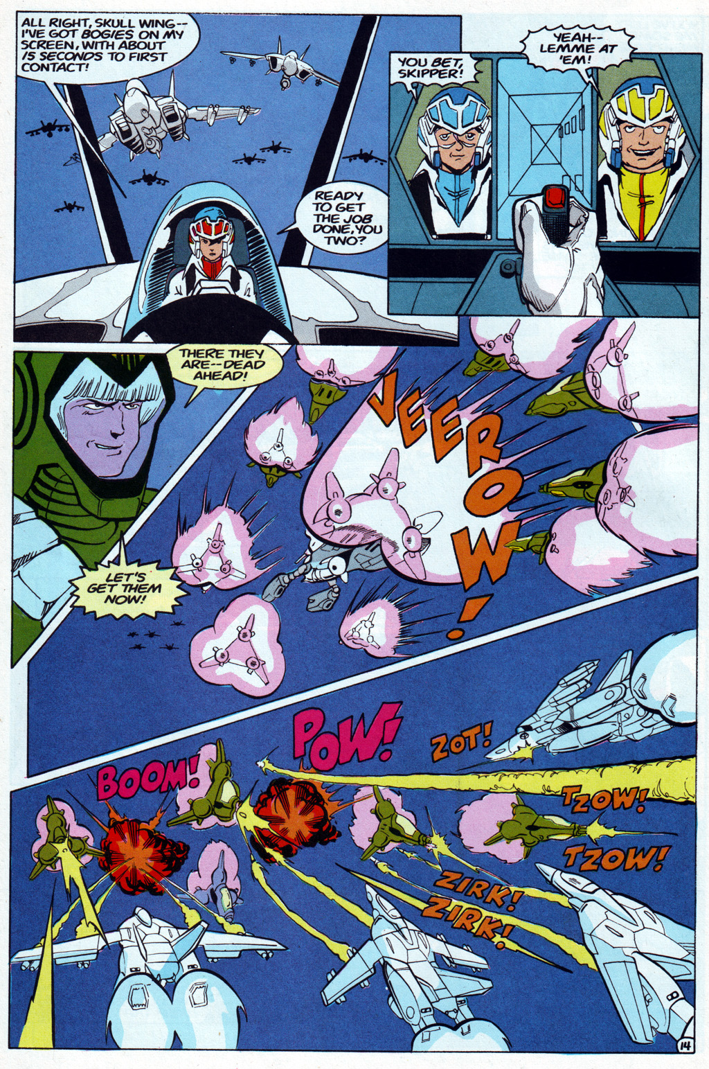 Read online Robotech The Macross Saga comic -  Issue #19 - 16