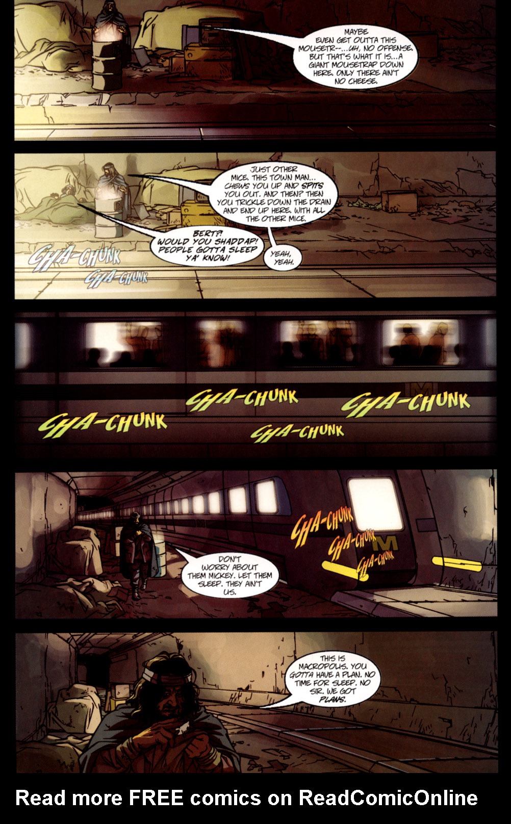 Read online Darkminds: Macropolis comic -  Issue #4 - 4