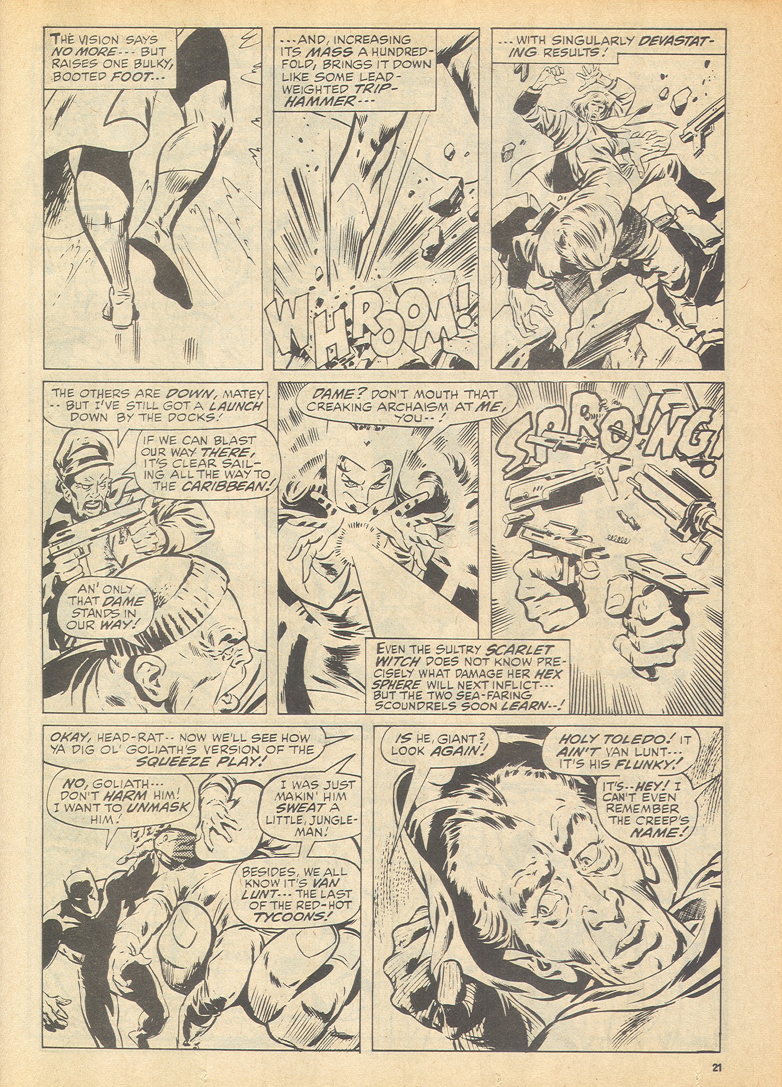 Read online The Avengers (1973) comic -  Issue #119 - 21