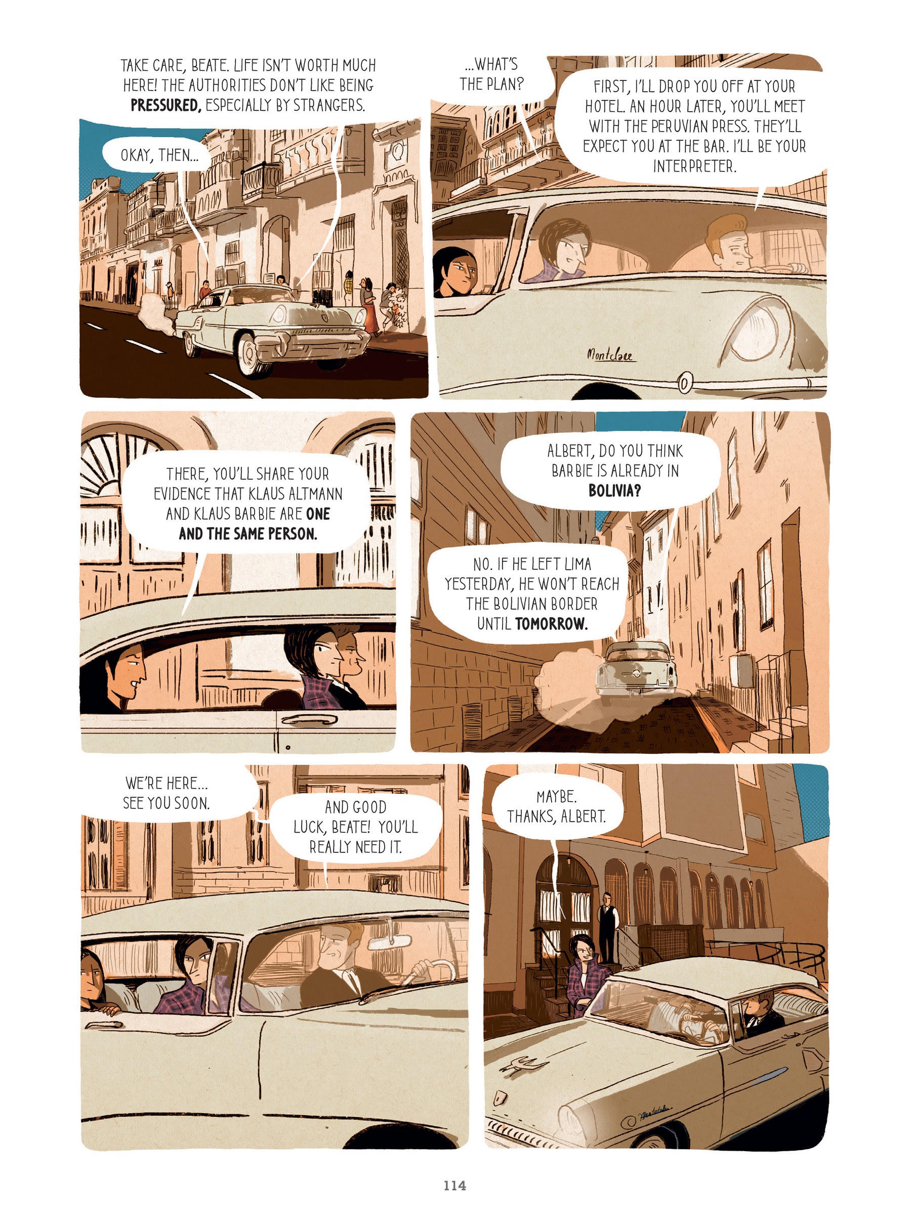 Read online For Justice: The Serge & Beate Klarsfeld Story comic -  Issue # TPB (Part 2) - 14