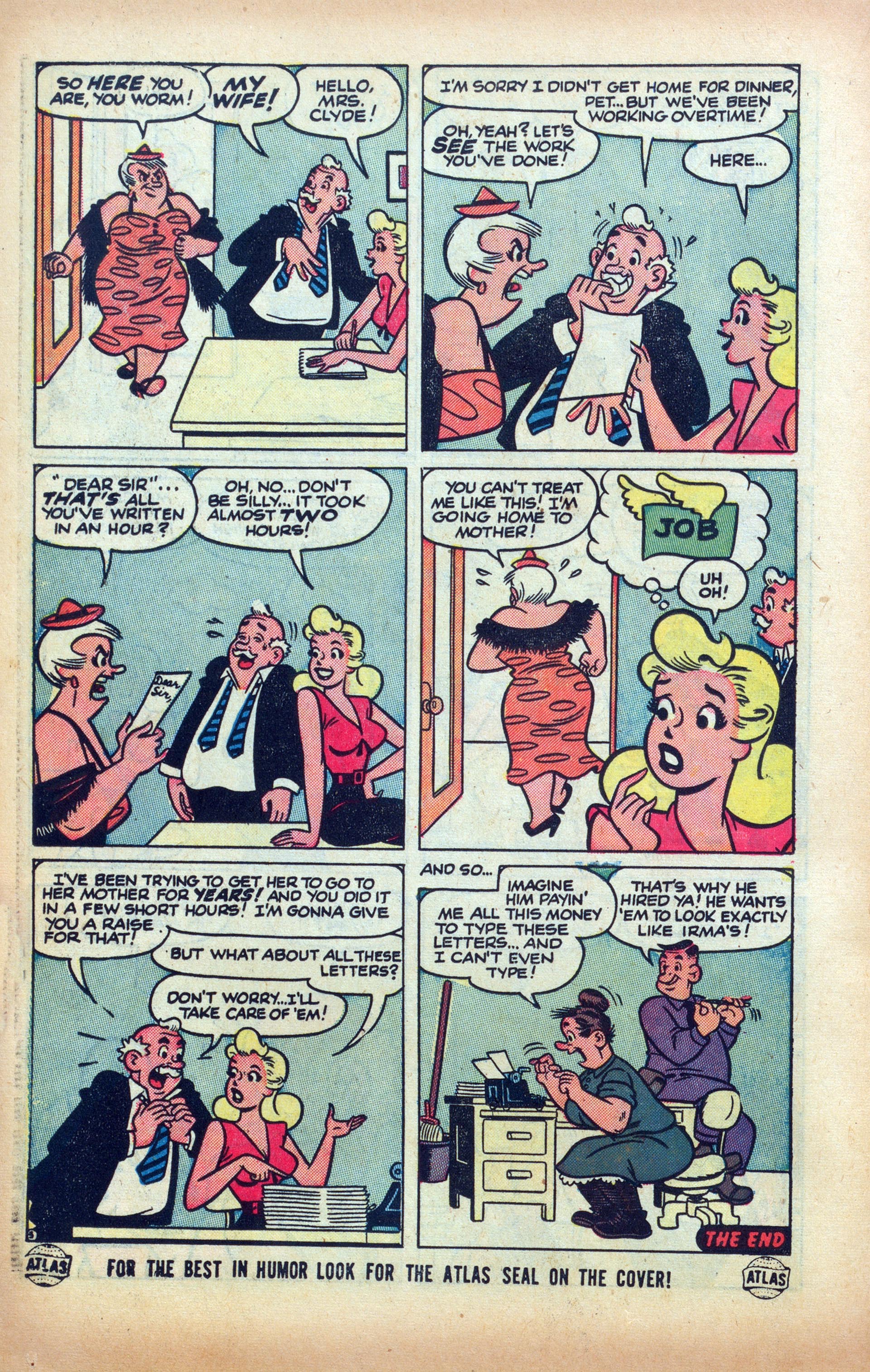 Read online My Friend Irma comic -  Issue #30 - 14