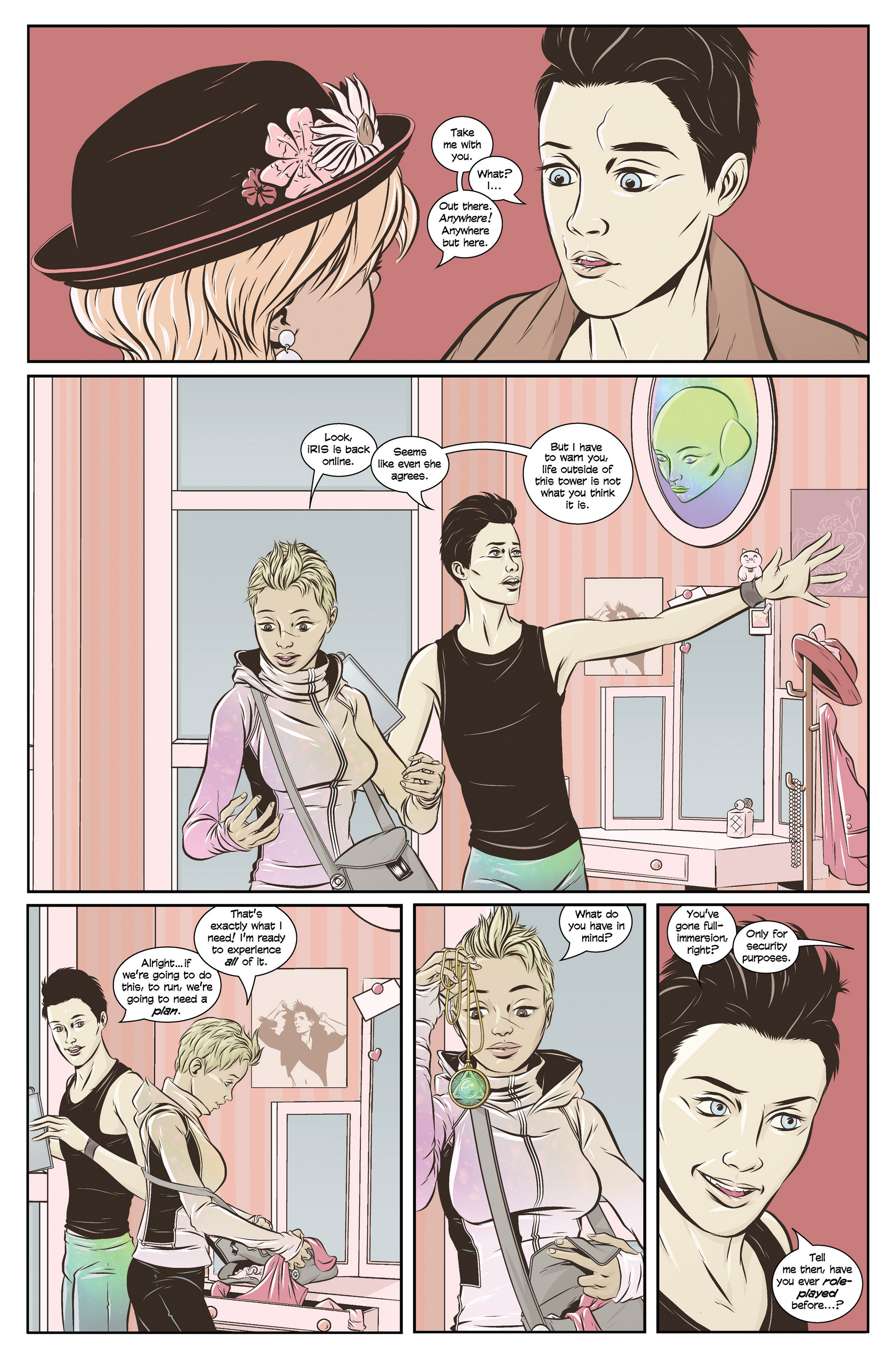 Read online Skinned comic -  Issue #2 - 12