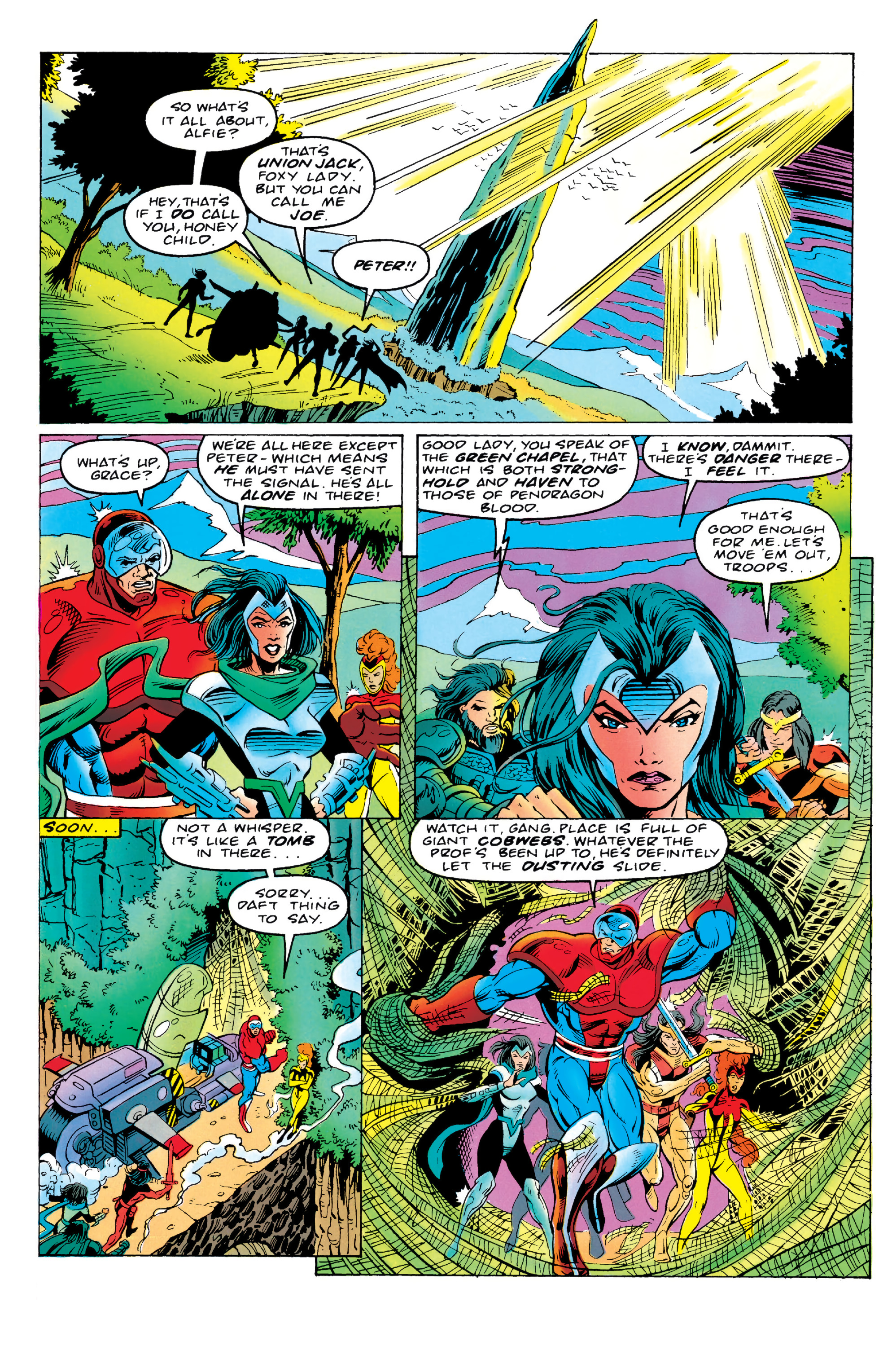 Read online Knights of Pendragon Omnibus comic -  Issue # TPB (Part 6) - 52