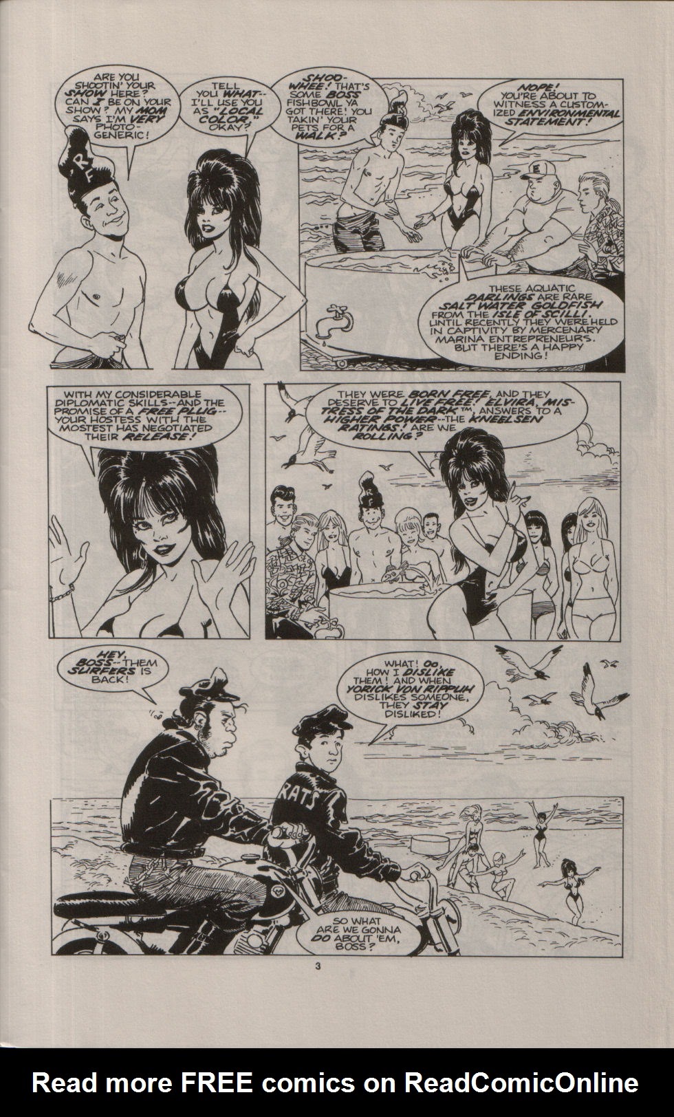 Read online Elvira, Mistress of the Dark comic -  Issue #24 - 4