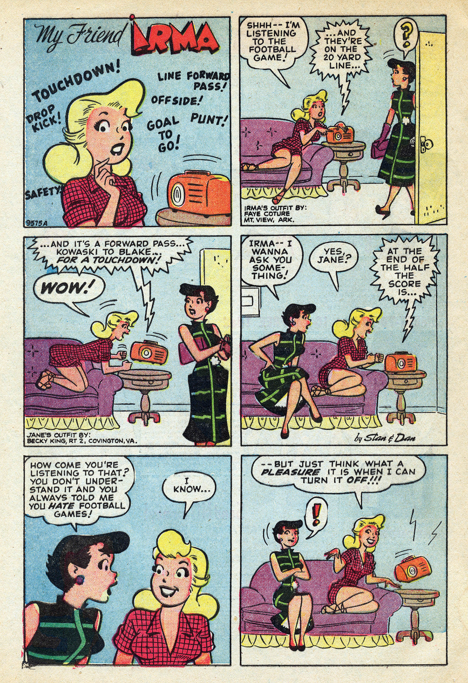 Read online My Friend Irma comic -  Issue #17 - 20