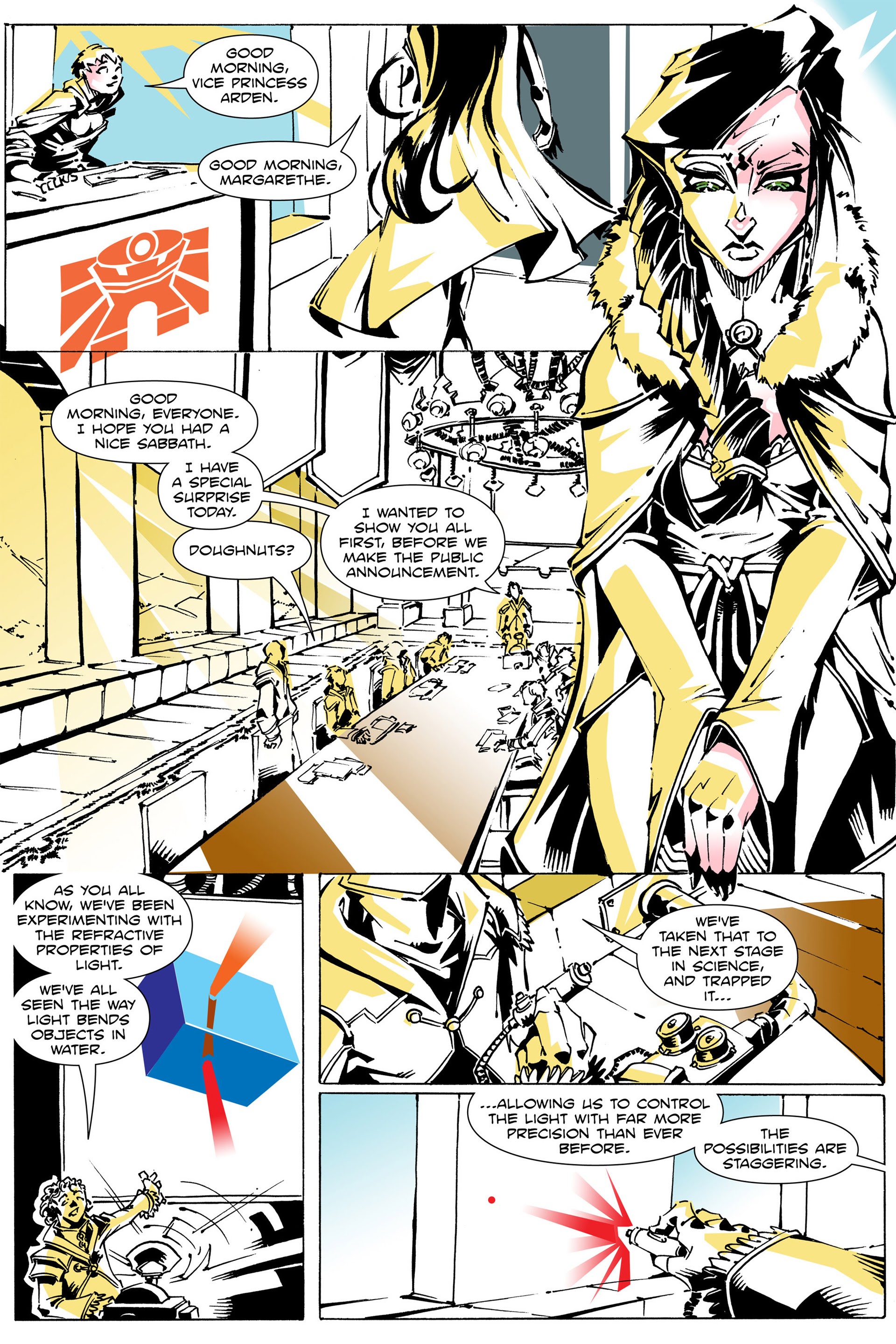 Read online Artful Daggers comic -  Issue #1 - 13