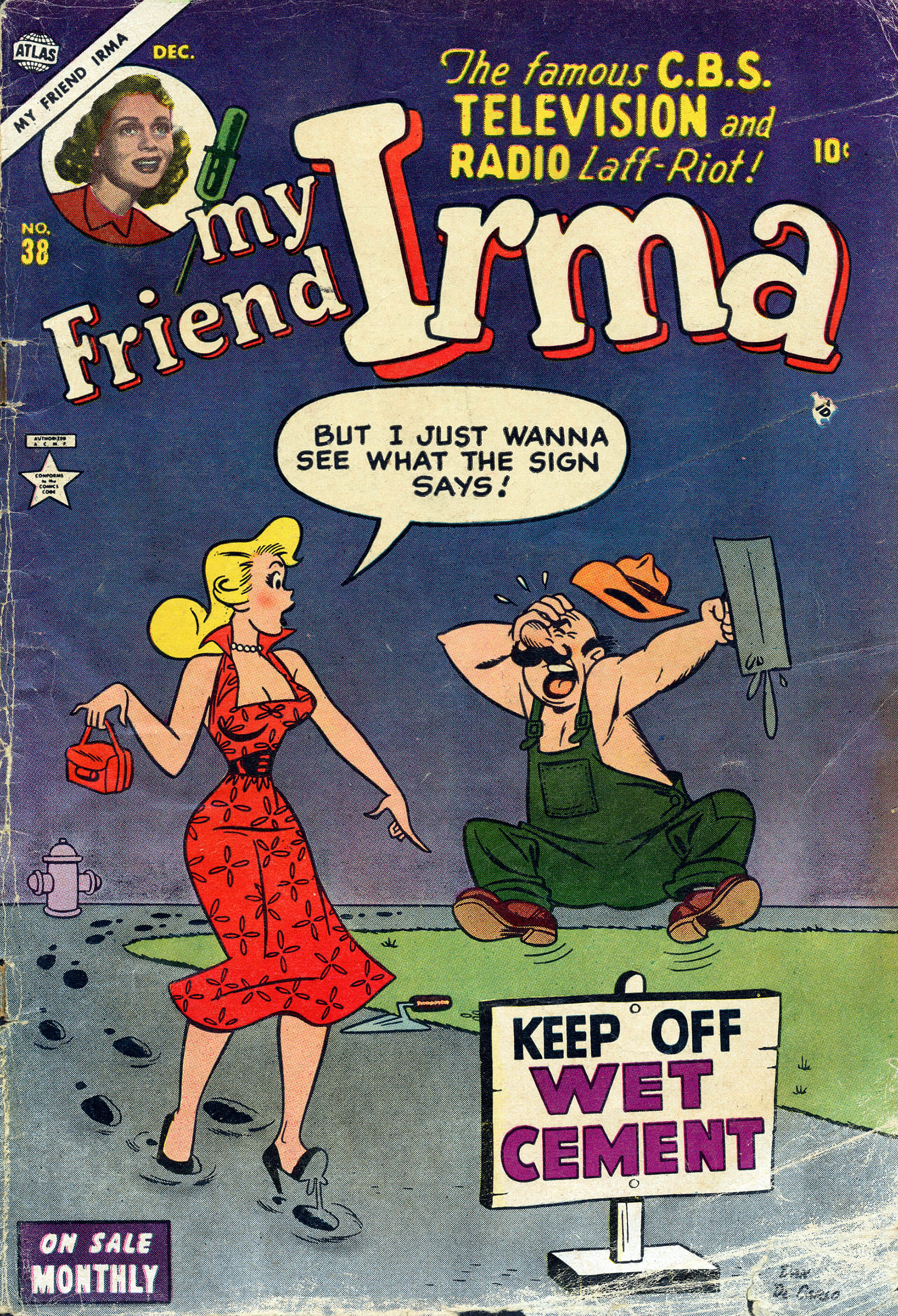 Read online My Friend Irma comic -  Issue #38 - 1