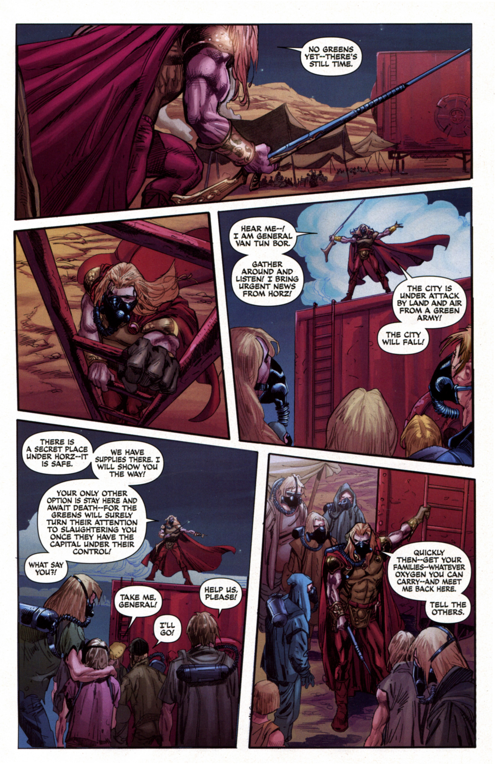 Read online Warlord of Mars: Fall of Barsoom comic -  Issue #5 - 9