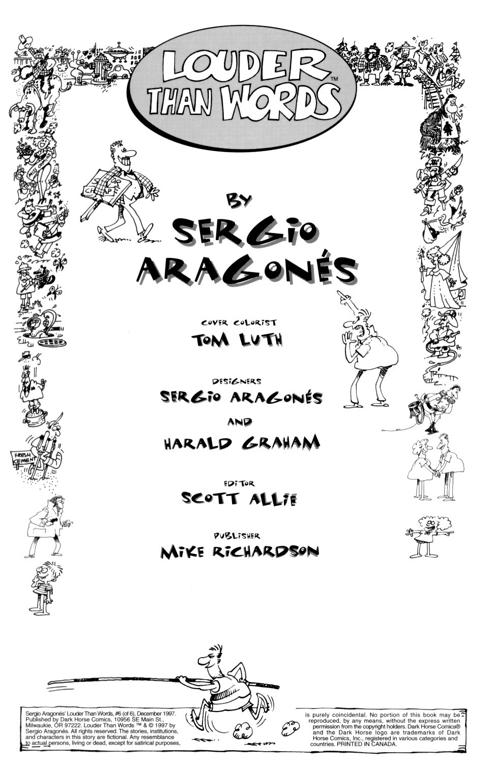 Read online Sergio Aragonés Louder than Words comic -  Issue #6 - 2