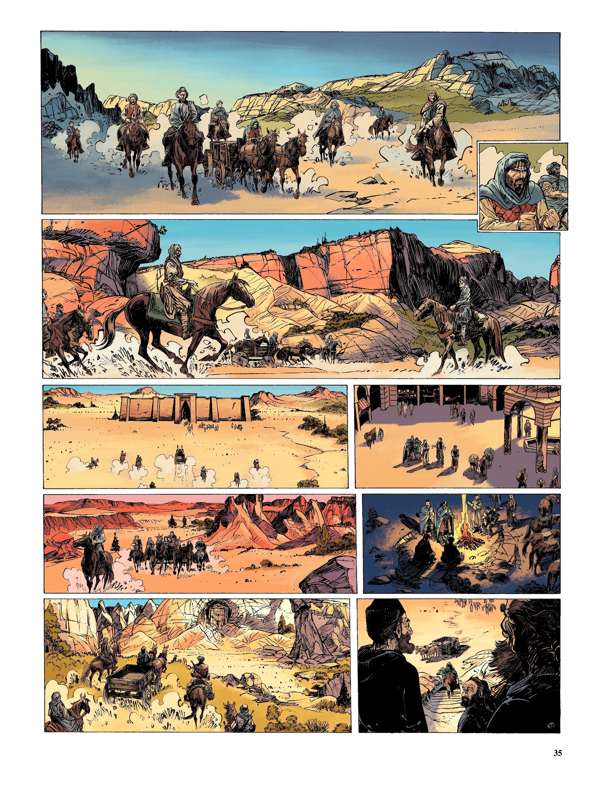 Read online The Last Templar comic -  Issue #5 - 36